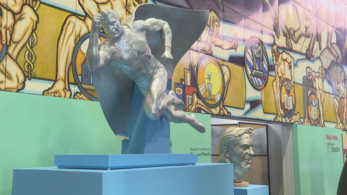 Long in the making, Cleveland's Superman tribute plaza is set to be unveiled