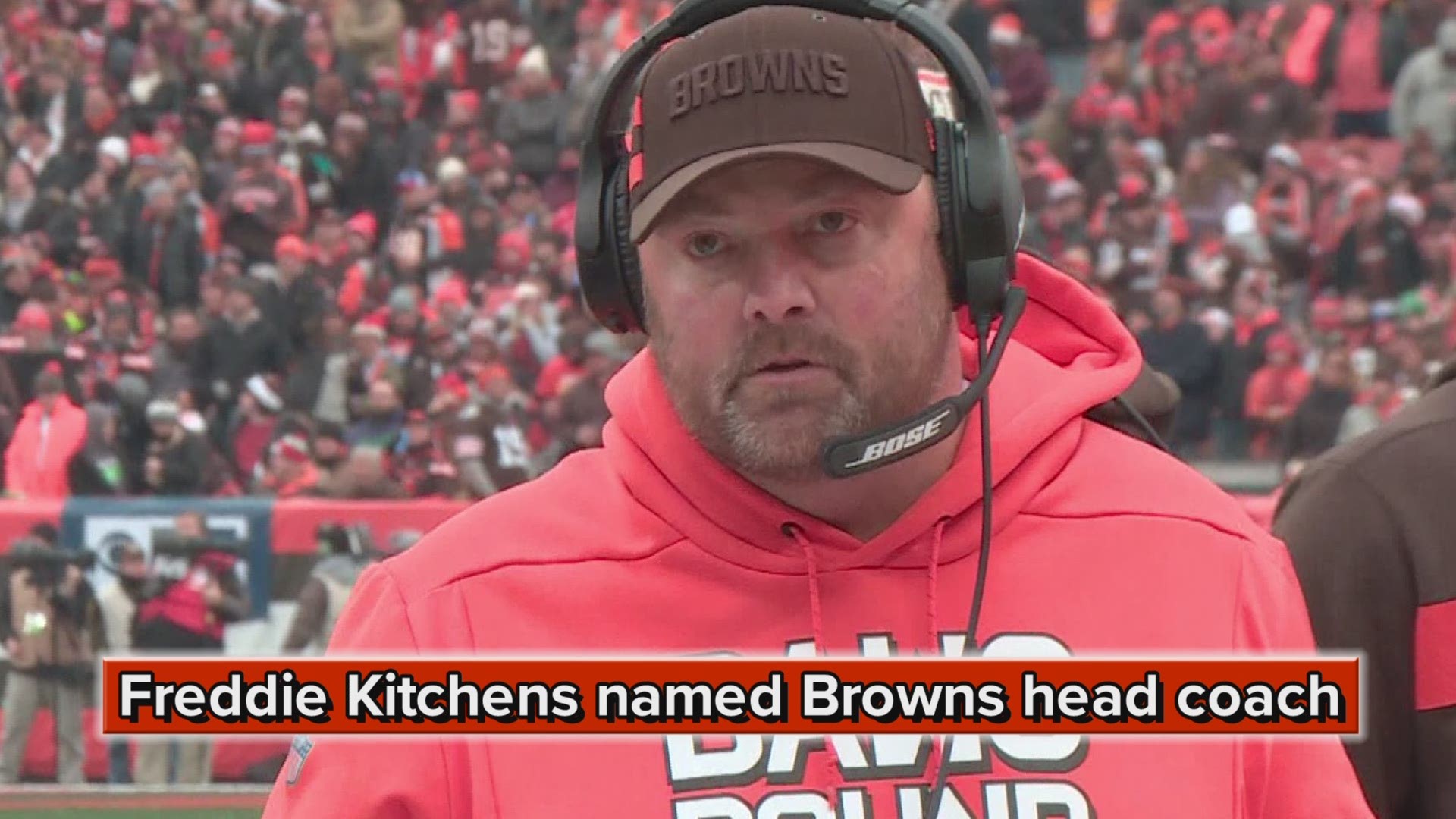 Kitchens will reportedly be named the Browns next head coach.