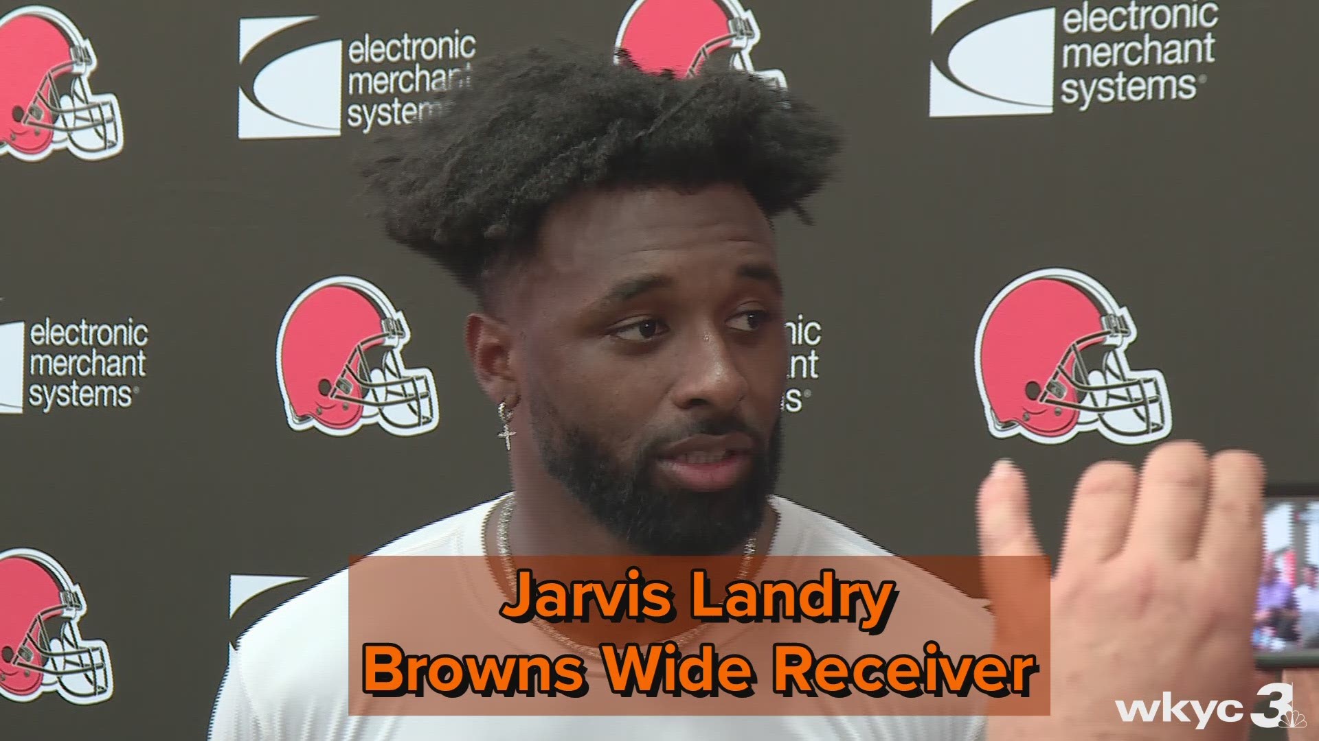 Cleveland Browns wide receiver Jarvis Landry is focused on bringing a championship to Northeast Ohio.