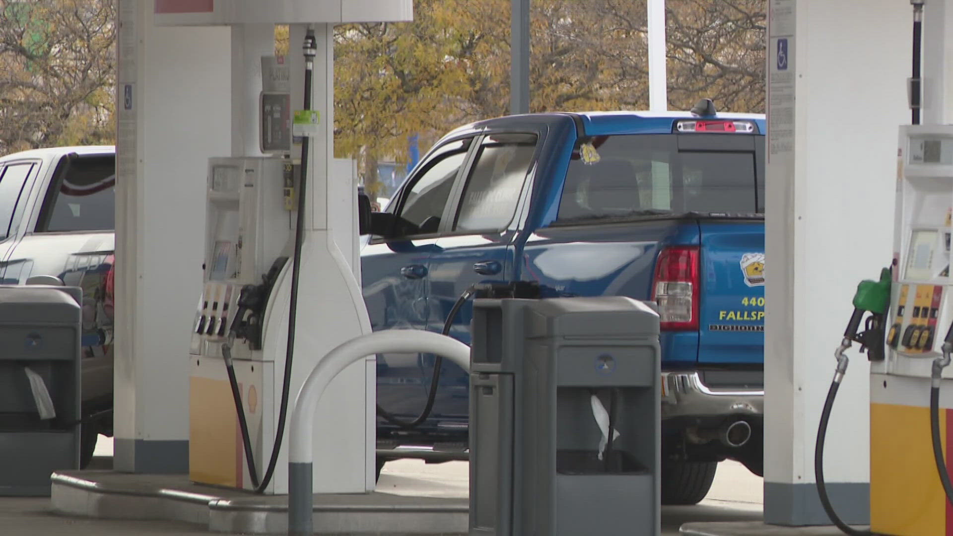 Drivers in Akron are now paying an average of $3.16 per gallon after prices fell 19.8 cents, according to new data released by GasBuddy early Monday.