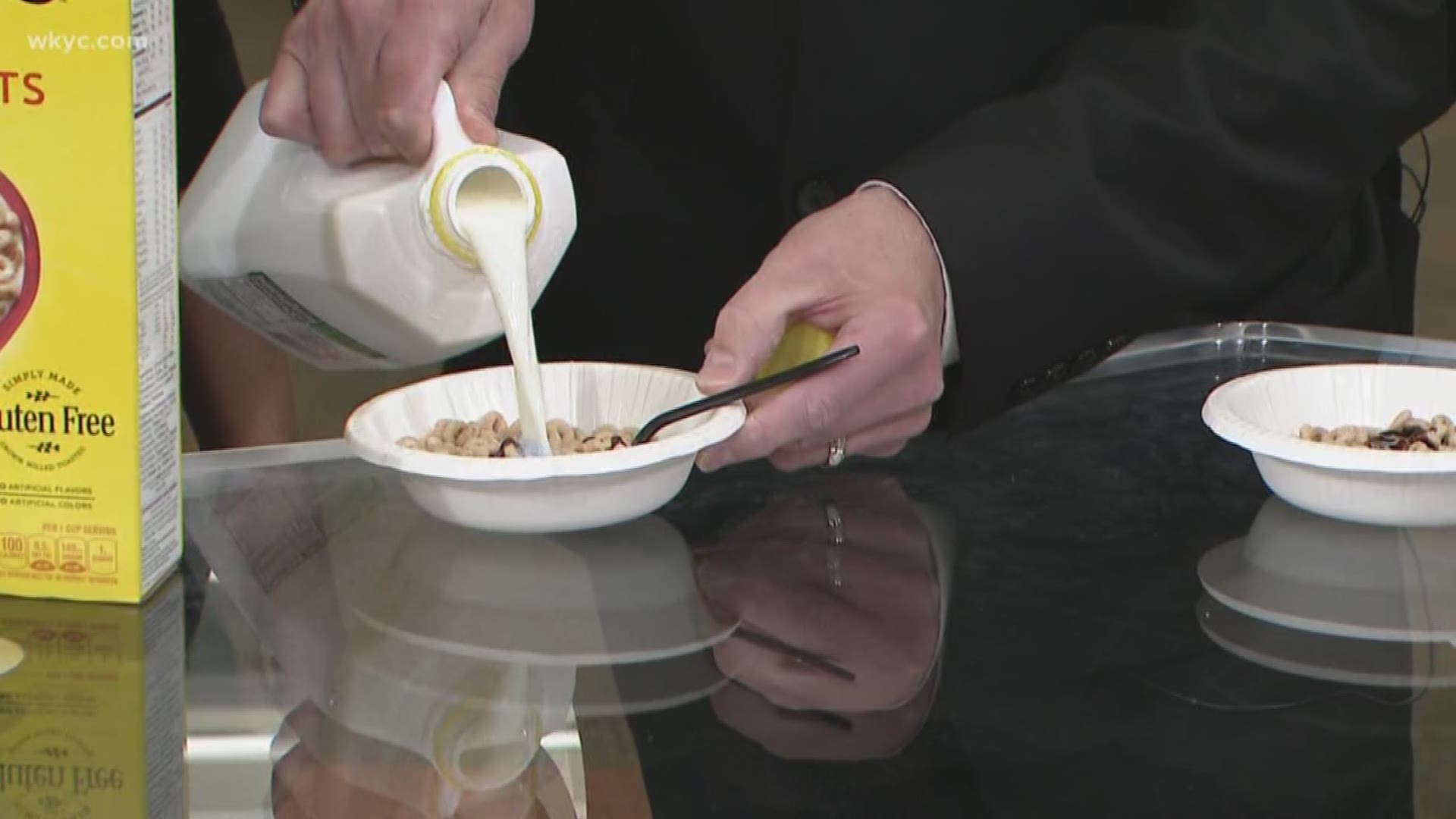 Oct. 23, 2018: Dave Chudowsky shares his biggest breakfast secret on how Hershey's syrup makes cereal better.