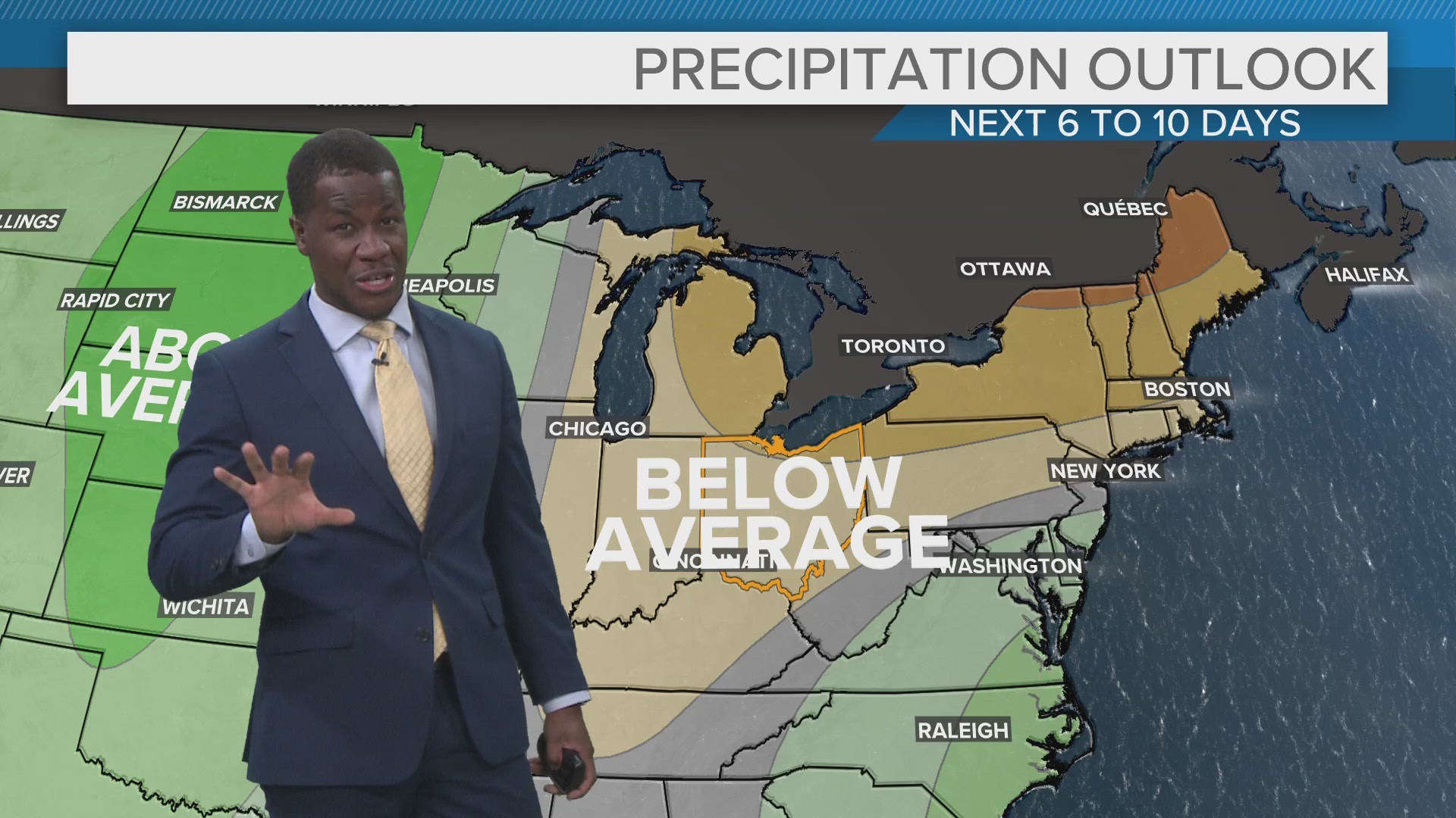 Looking out for rain into next week