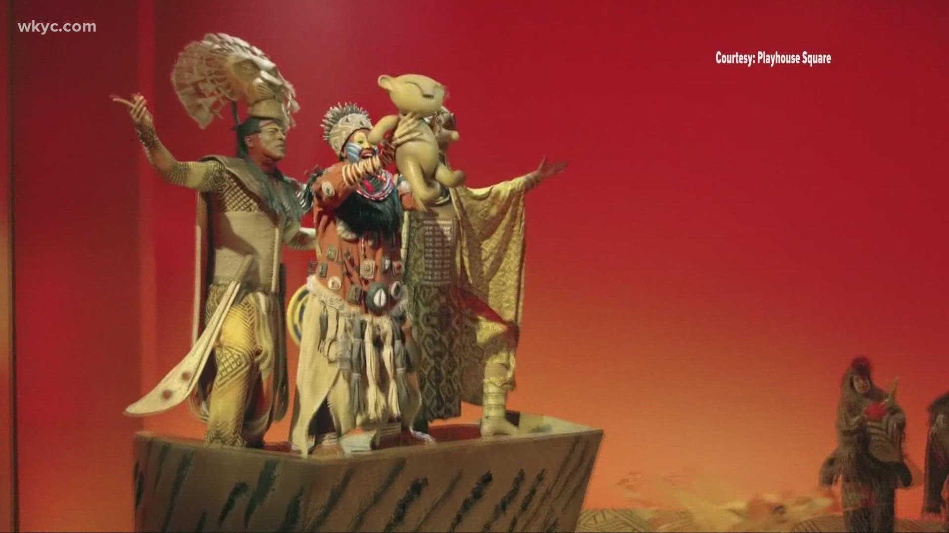 The Lion King is back at Playhouse Square from Oct. 1-15 at the KeyBank State Theatre.