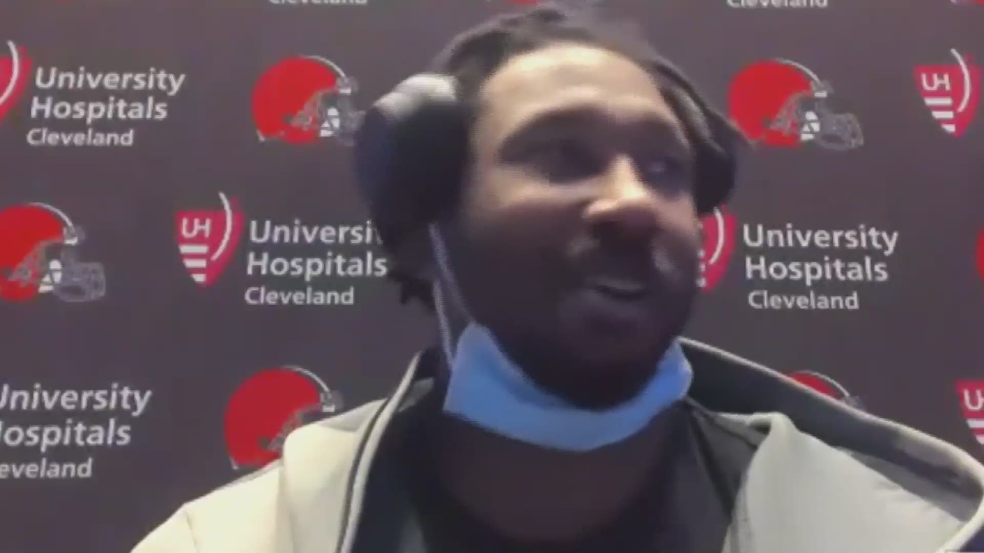 Speaking to reporters following the Cleveland Browns' win over the New York Giants, Myles Garrett confirmed he's still dealing with the after effects of COVID-19.