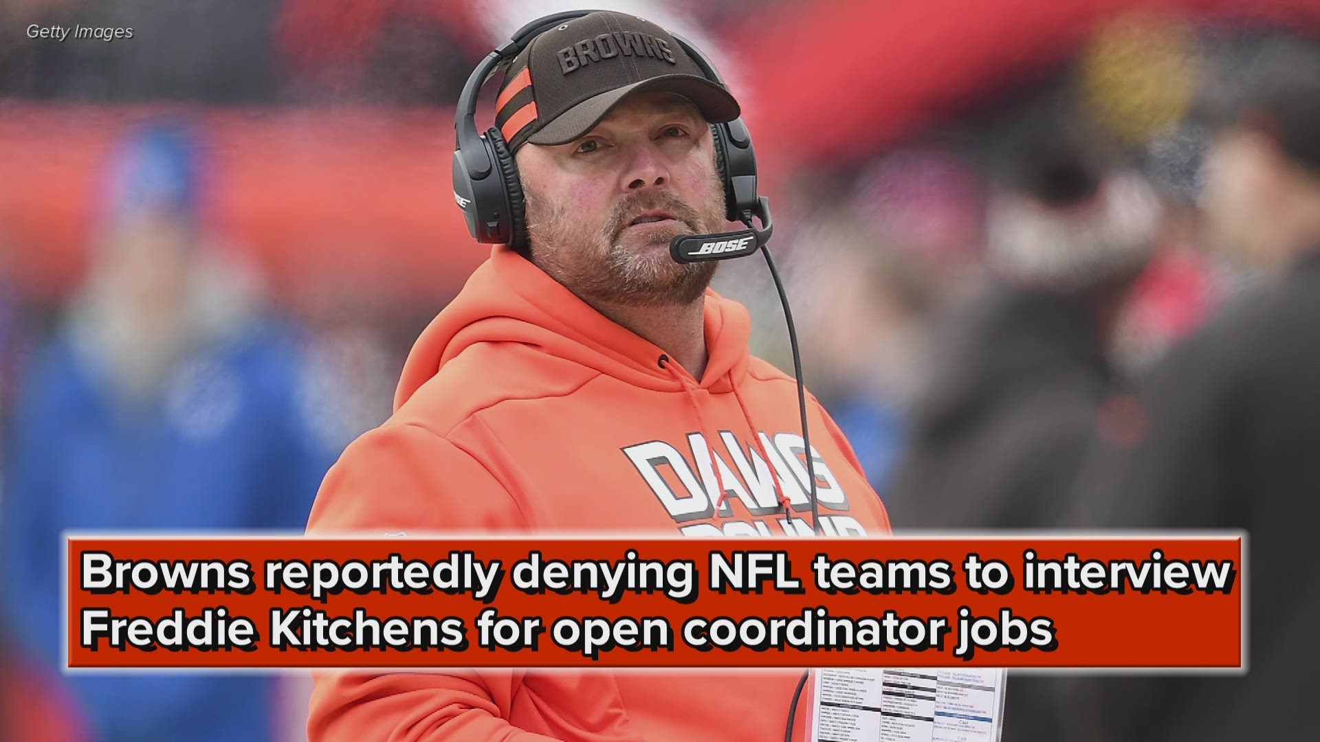 Reportedly, the Cleveland Browns have declined multiple requests by NFL teams to interview Freddie Kitchens for open coordinator jobs.