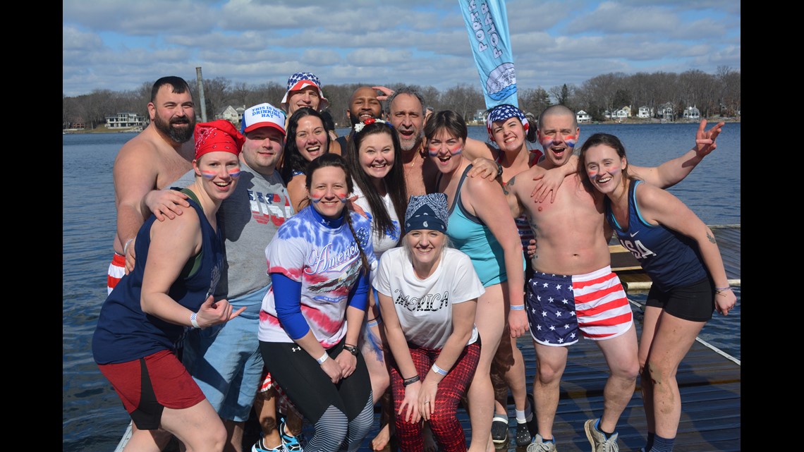 2020 Portage Lakes Polar Bear Jump See video and photos