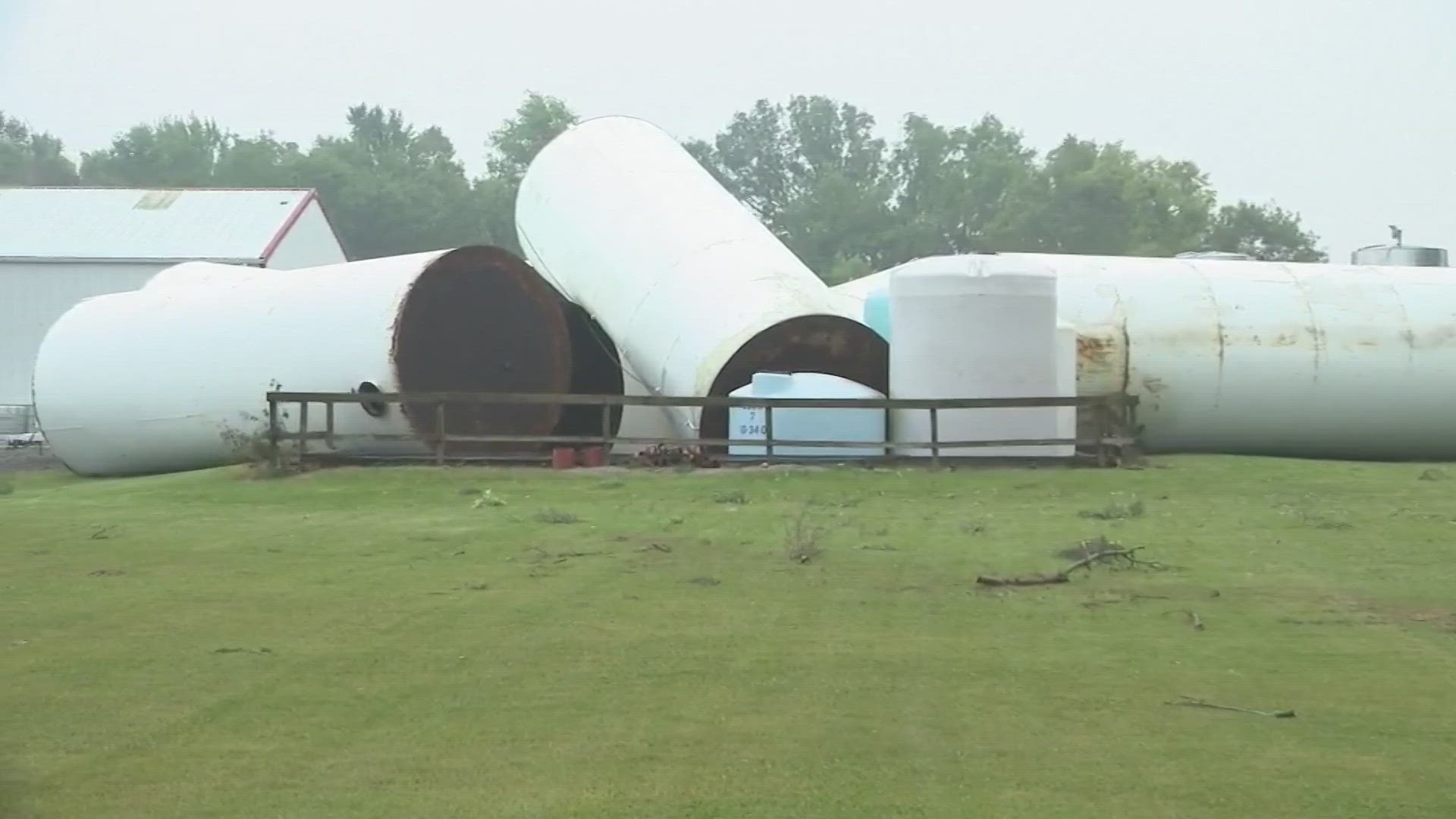 Here's a closer look at the impact of storms in Huron County.