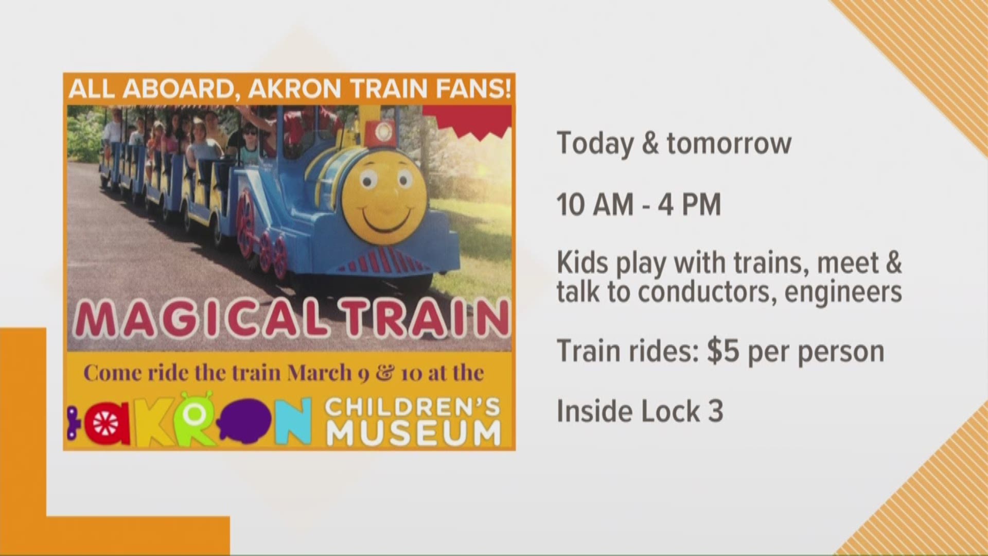 Lindsay shows us all the fun going on at the Akron Children's Museum.