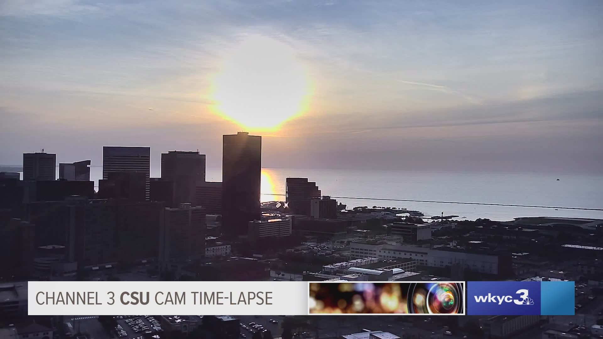 Friday Cleveland sunset time-lapse for August 16, 2019 | wkyc.com