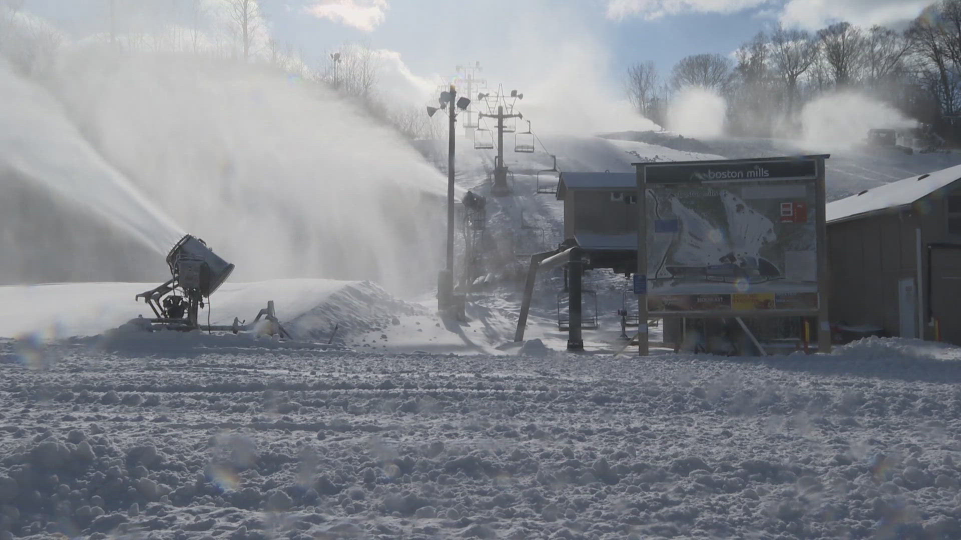 Boston Mills Ski Resort officially launched its 61st season, marking the return of skiing and snowboarding and snow making operations.