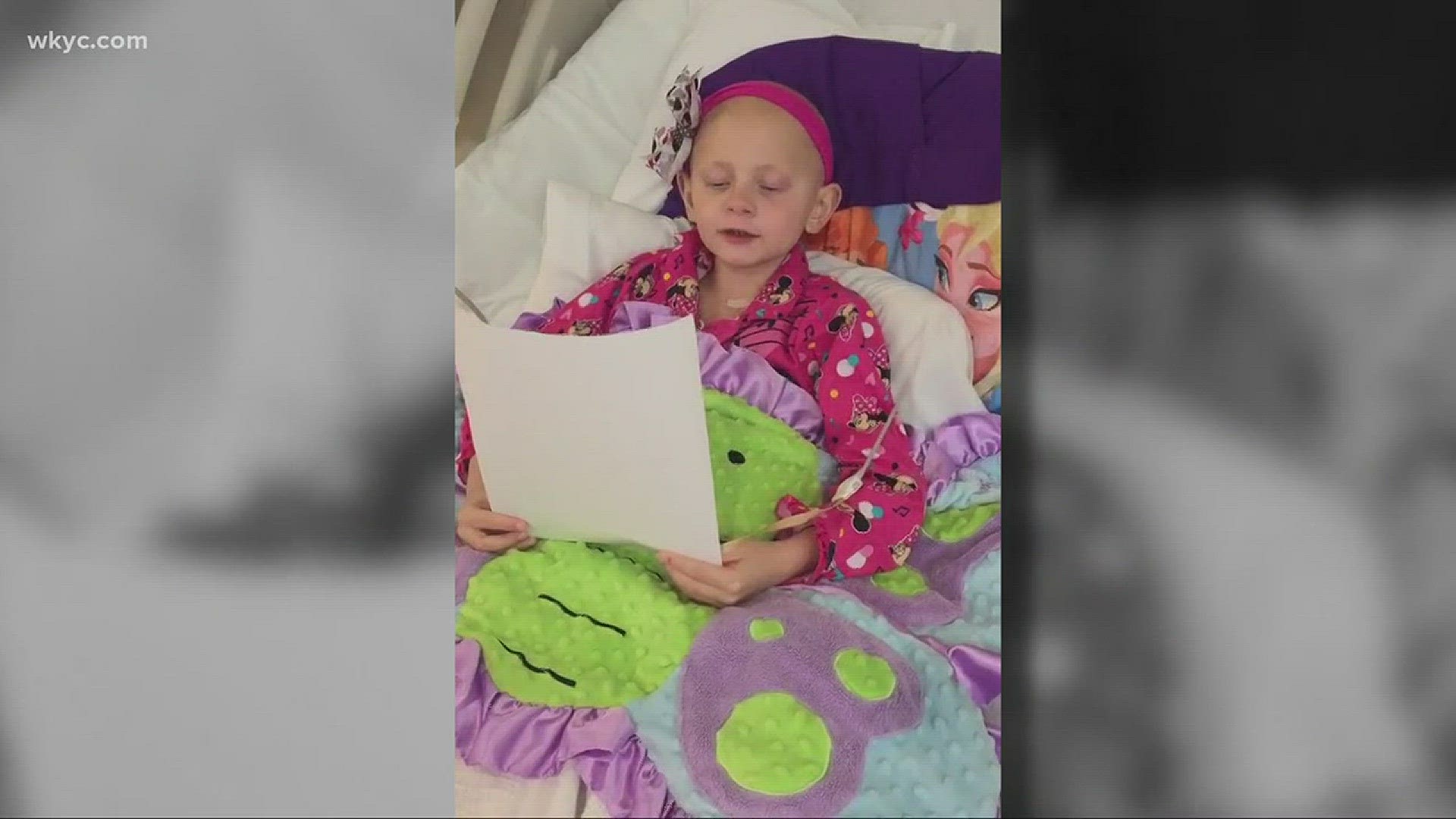 9-year-old Kylie Rose is impacting  others after beating cancer three times