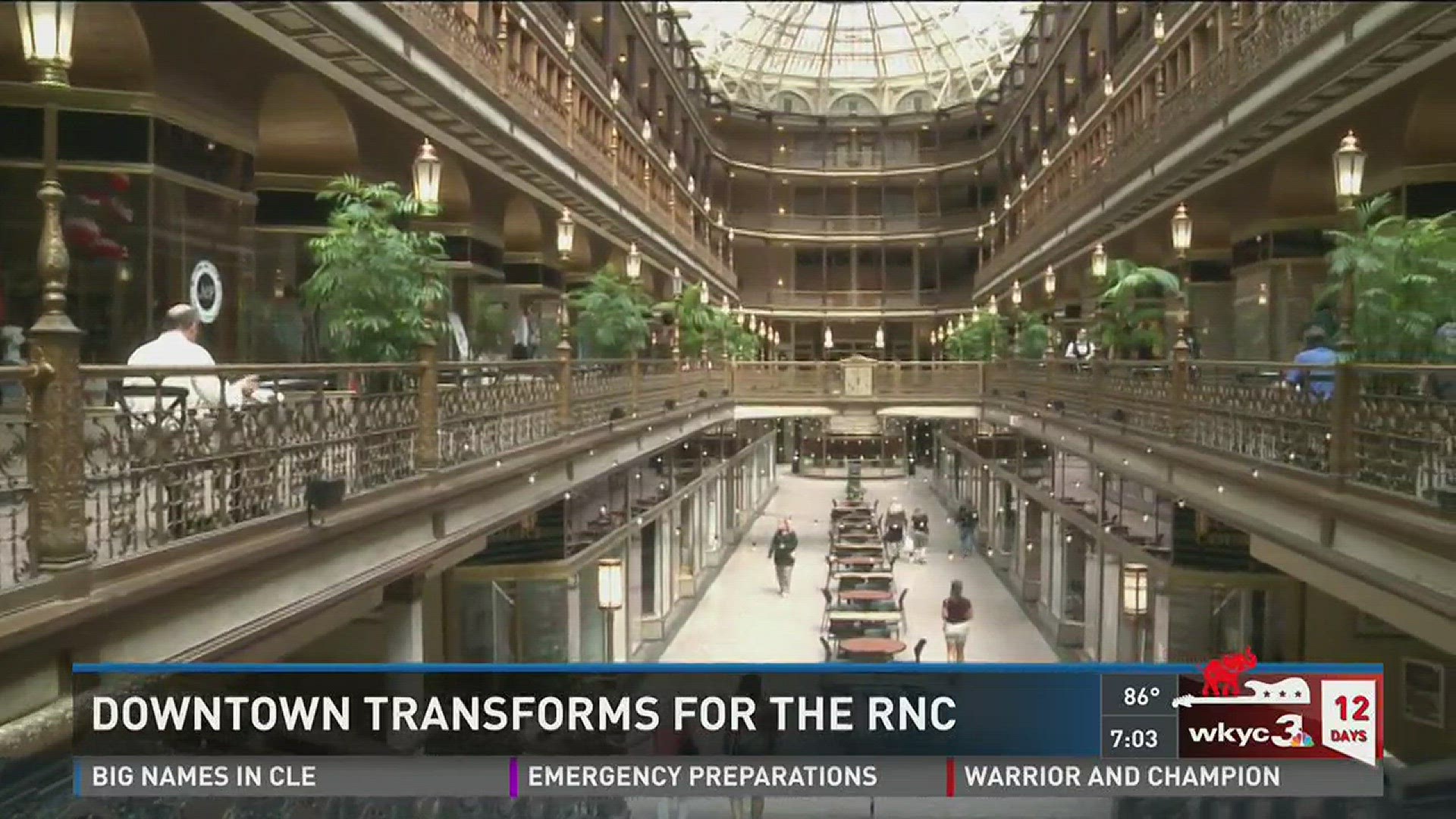 Downtown transforms for the RNC