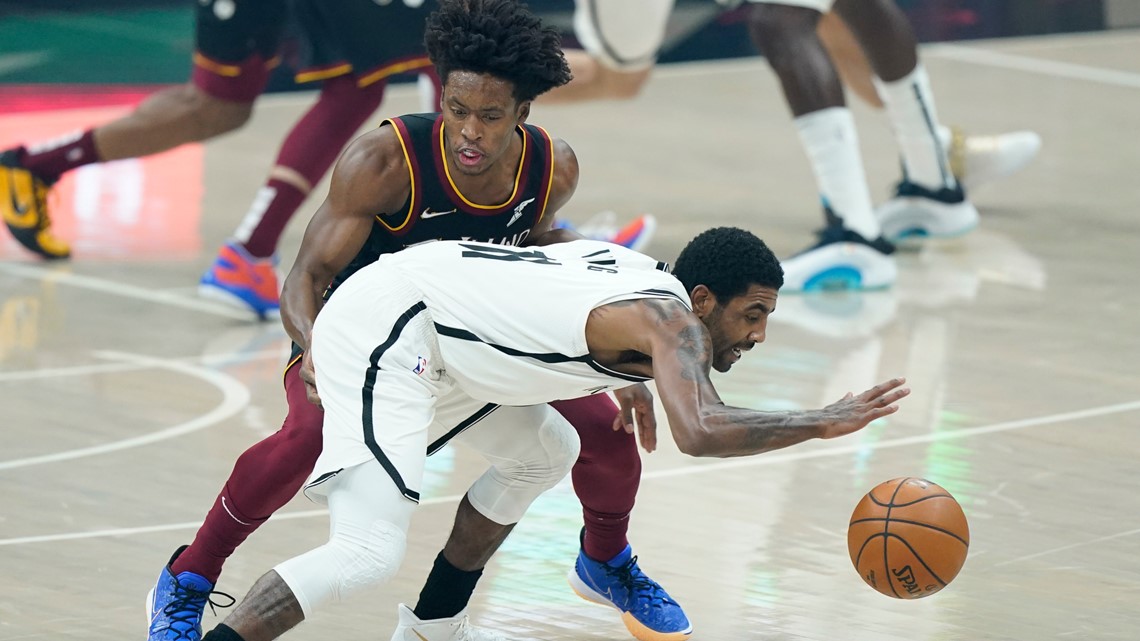 Kyrie Irving reacts to Collin Sexton wearing No. 2 with Cleveland