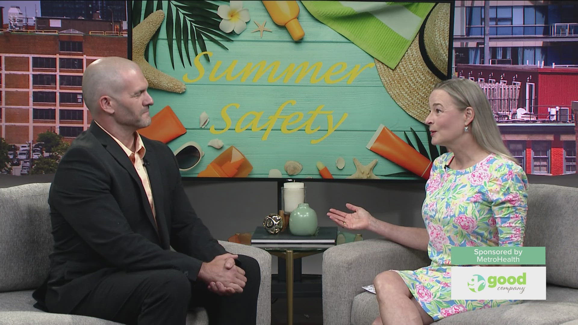 Katherine talks with Anthony Zalewski about ways to treat injuries that are common in the summer. Sponsored by: MetroHealth