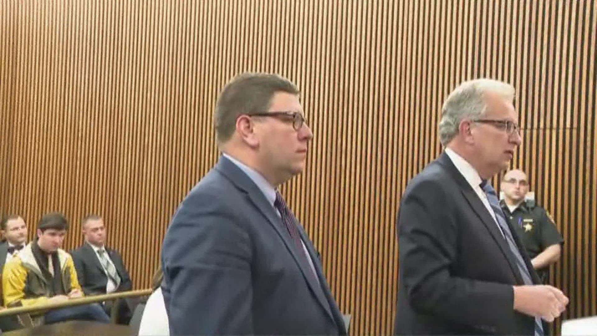 April 27, 2018: Former Cleveland City Councilman Joe Cimperman pleaded guilty to 26 misdemeanor charges during a brief court hearing. The judge assigned the case for another hearing on Tuesday, May 8 at 9 a.m.