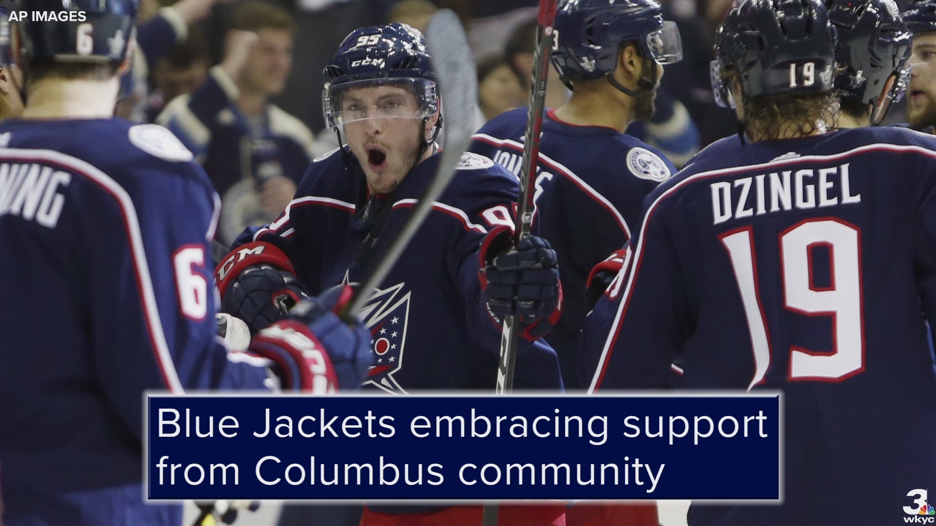 The Columbus Blue Jackets are embracing the support from fans and aim to give them more to cheer about during their Stanley Cup Playoffs run.