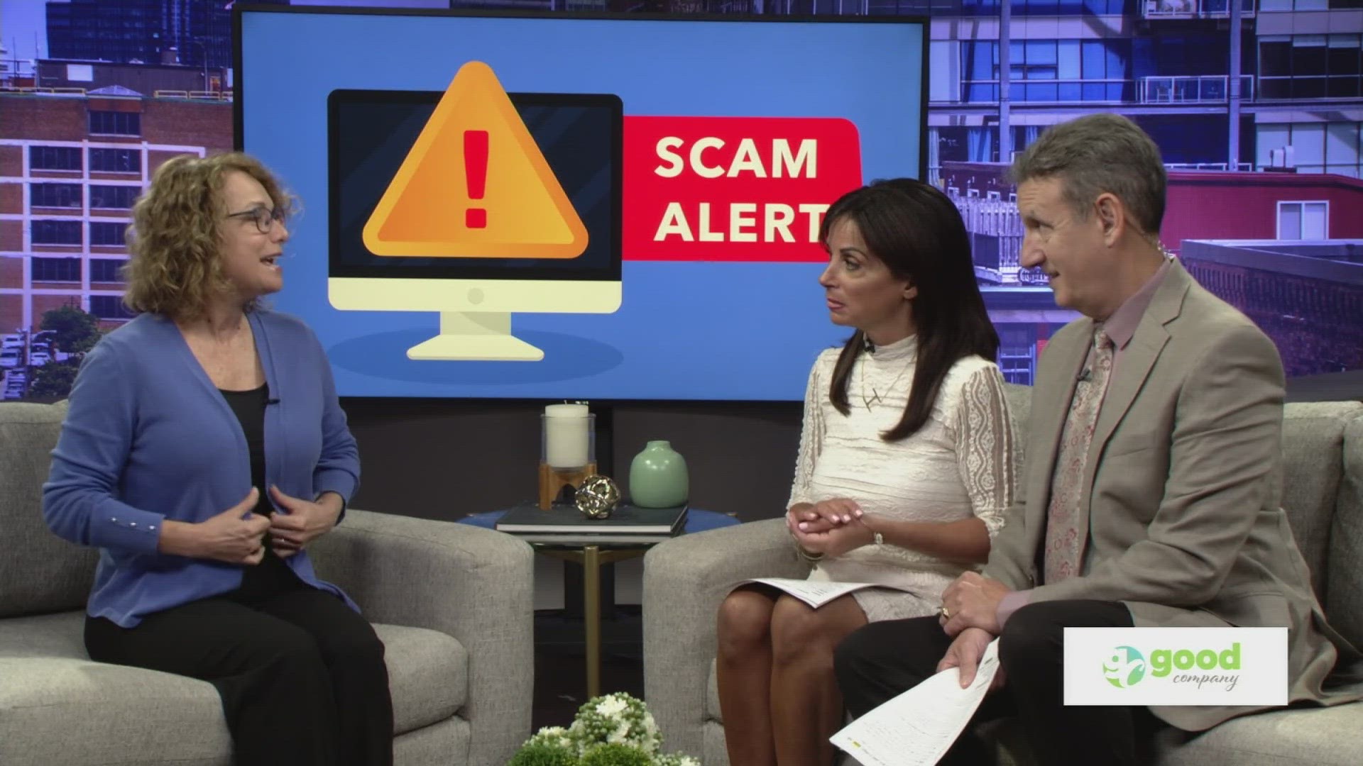 Joe and Hollie talk with Sheryl Harris about how you can stay safe against scams.