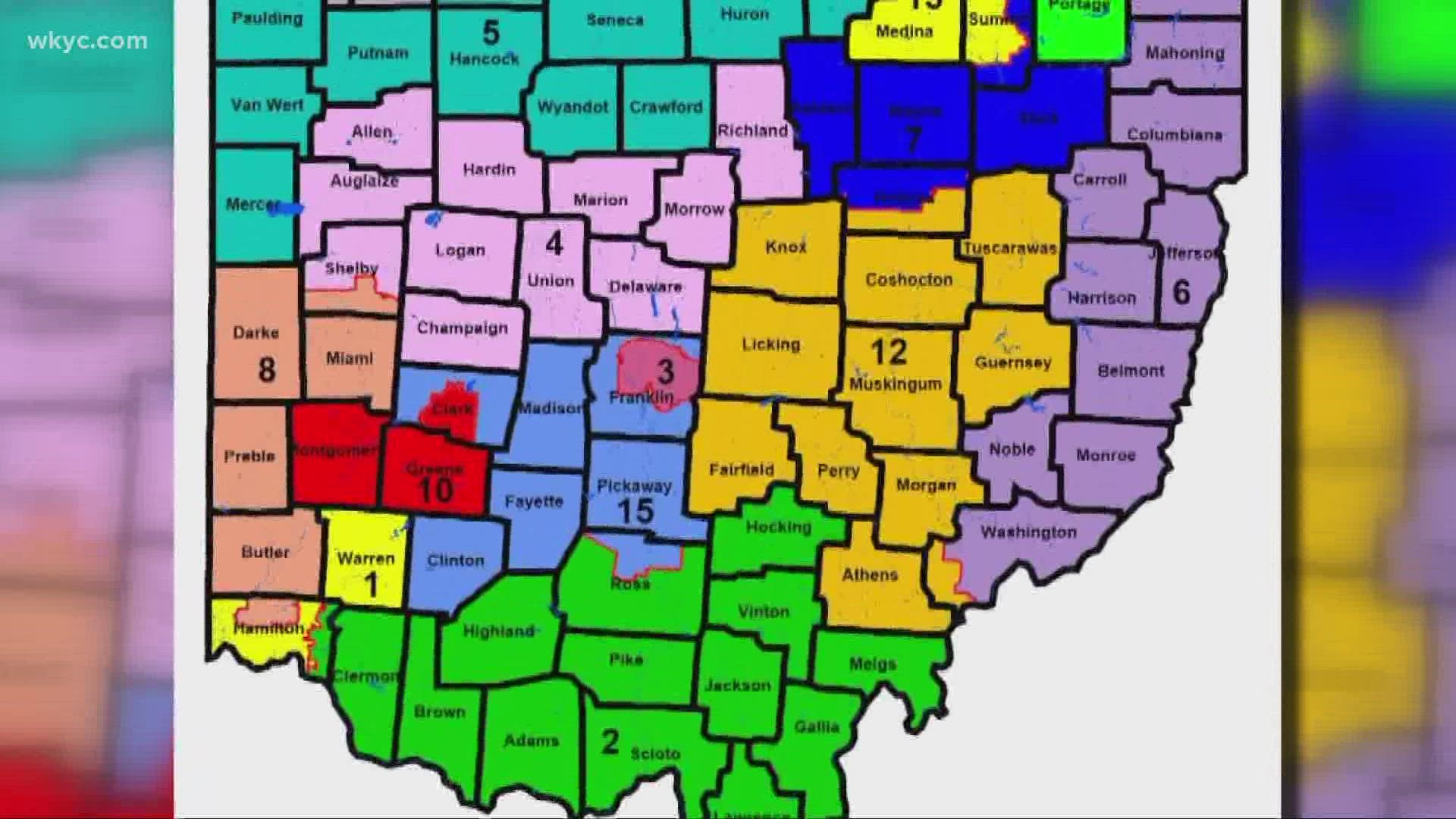Ohio's new congressional map is facing a long battle in the supreme court. Marisa Saenz has the latest.