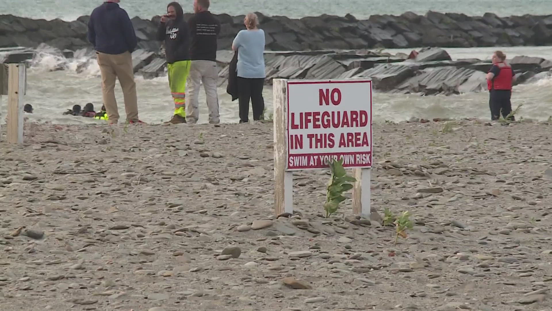 The child had been missing in the water at Conneaut Township Park since Friday afternoon.