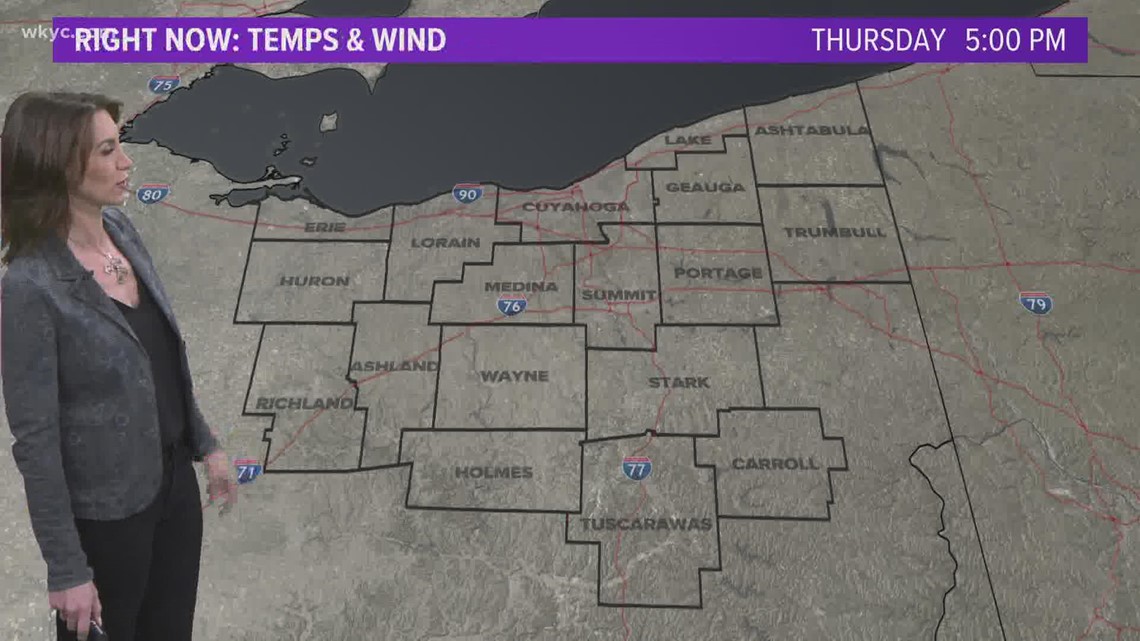 Cleveland weather forecast The changeover is here!