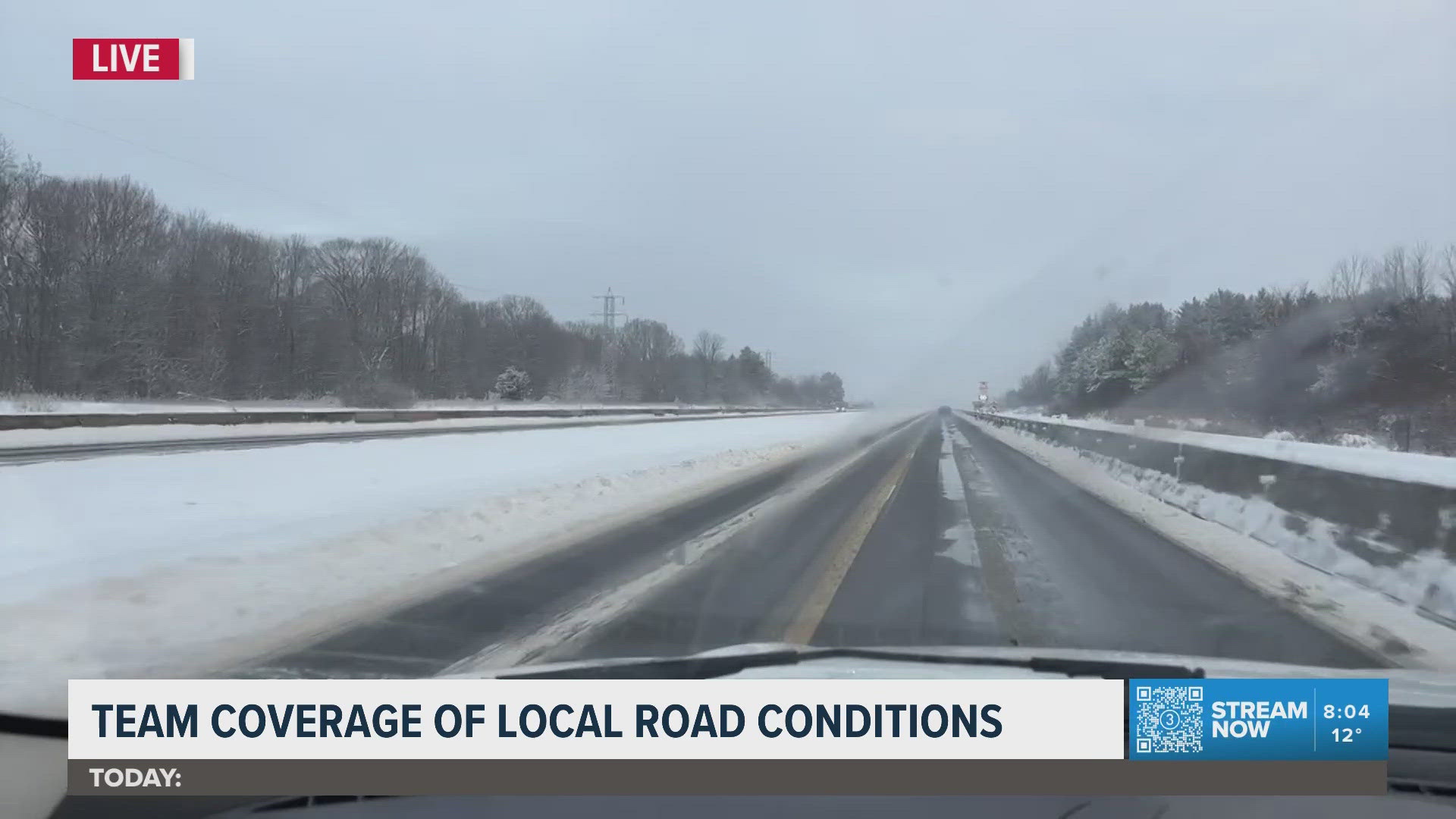 Checking on the road conditions: Weather and traffic updates after the ...