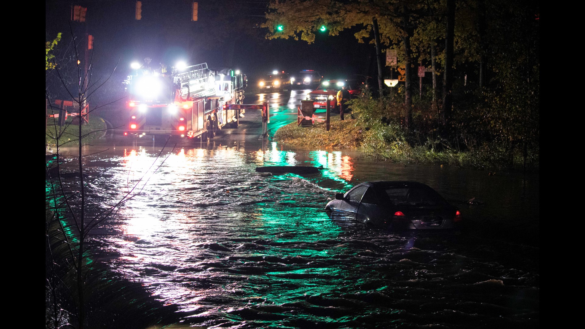 Man rescued from high water in North Olmsted