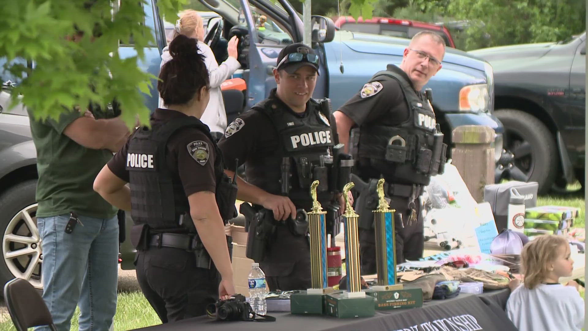 The annual event helps build community trust through fishing, and awards big prizes to anglers 15 and under.