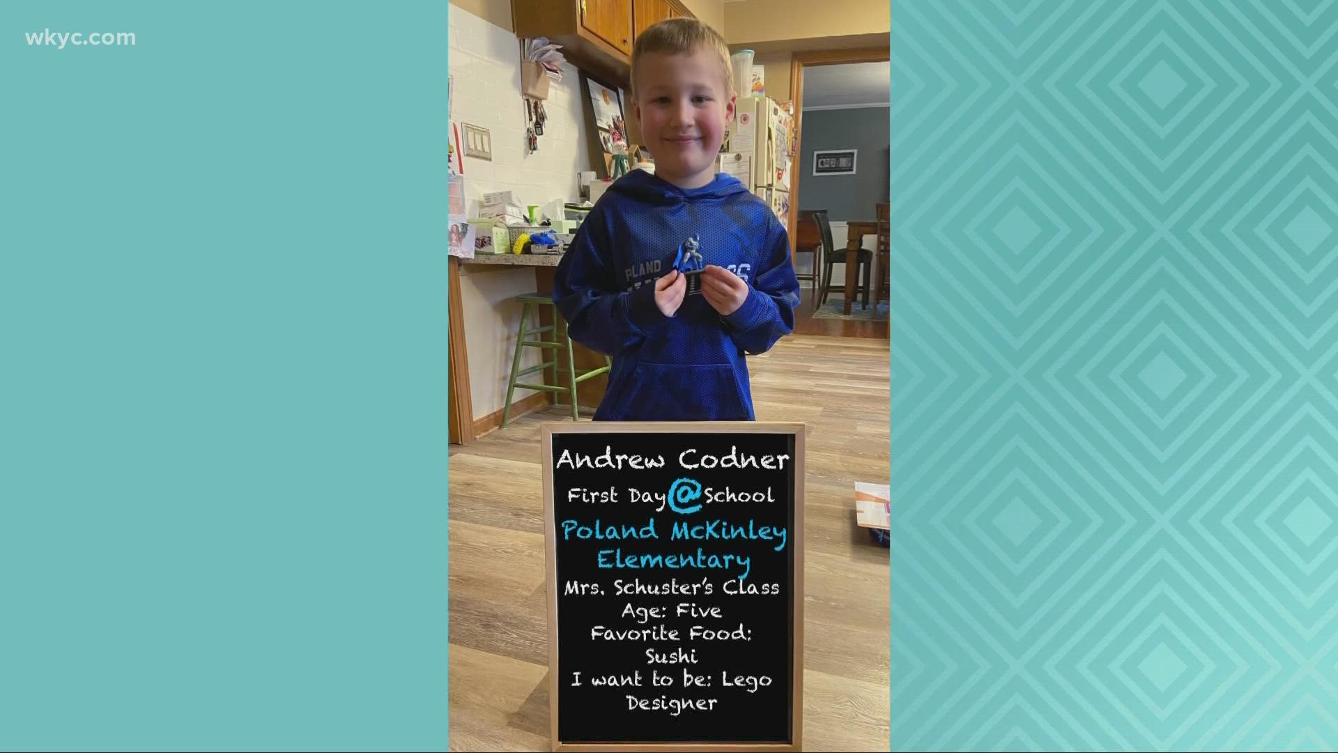He's been in cancer treatment for nearly two and a half years, but 6-year-old Andrew is nearing the finish line.