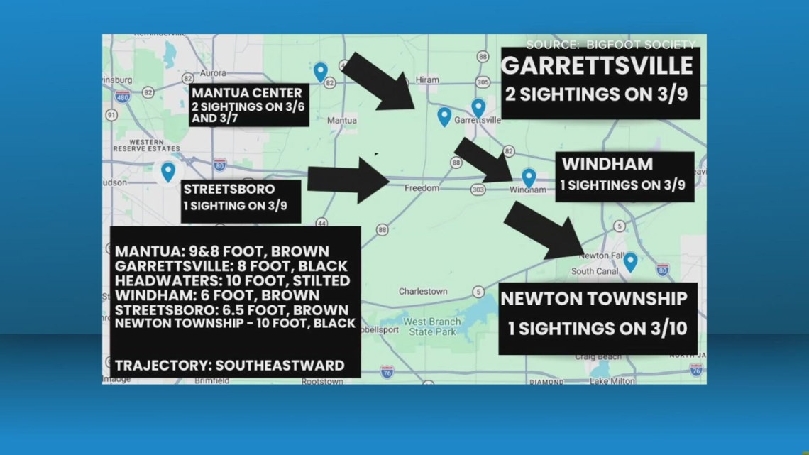 Northeast Ohio sees recent surge in Bigfoot sightings