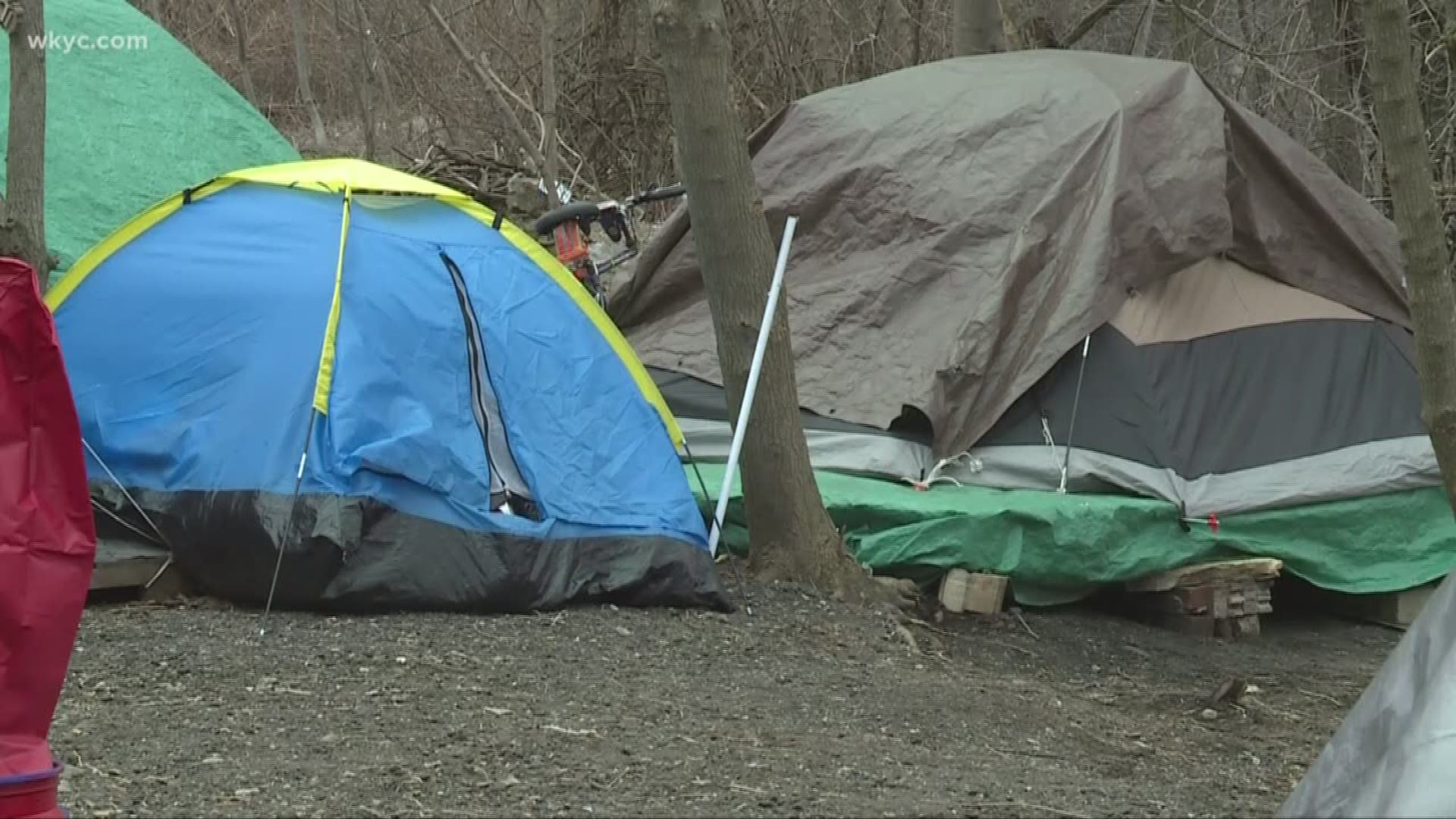 Sept. 18, 2018: Akron City Council on Monday voted to eliminate 'Tent City', a campground where local homeless people are known to stay in tents.