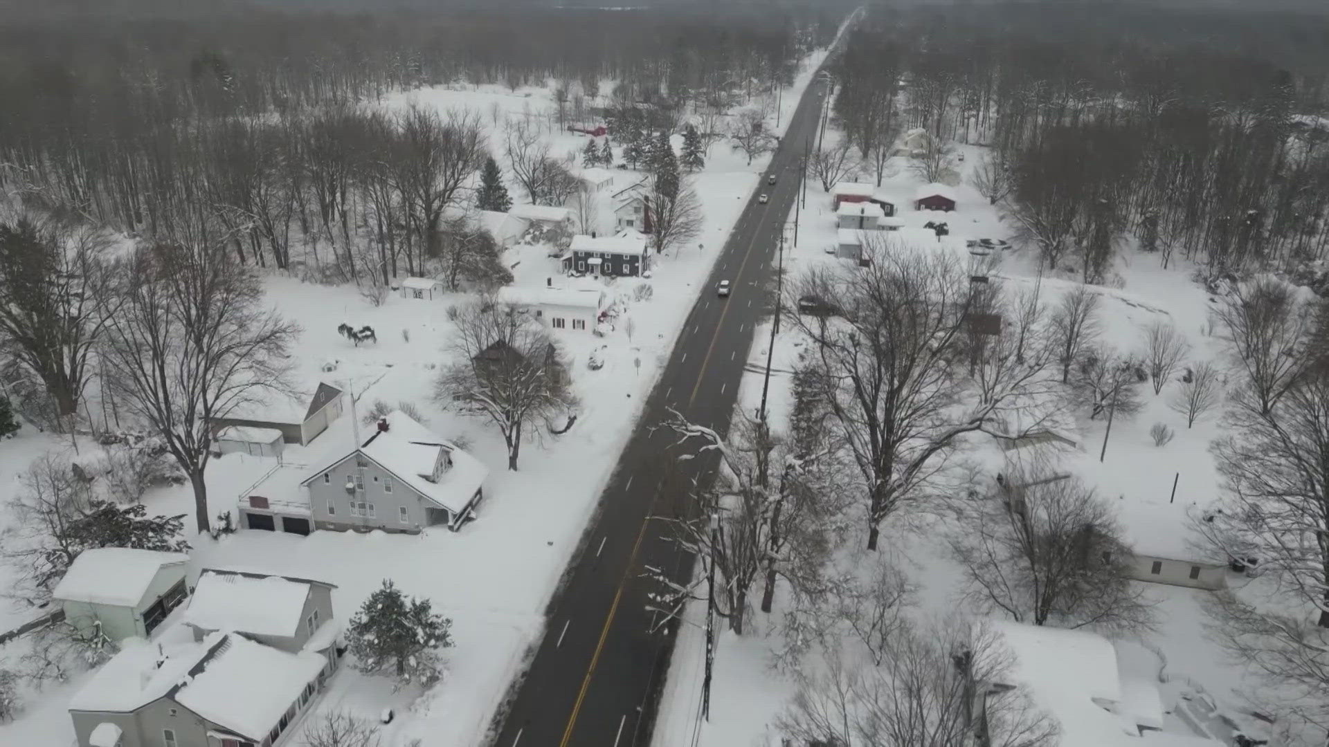 The proclamation applies to Ashtabula, Cuyahoga, Geauga, and Lake counties. Some areas have already seen several feet of snow, with more on the way.