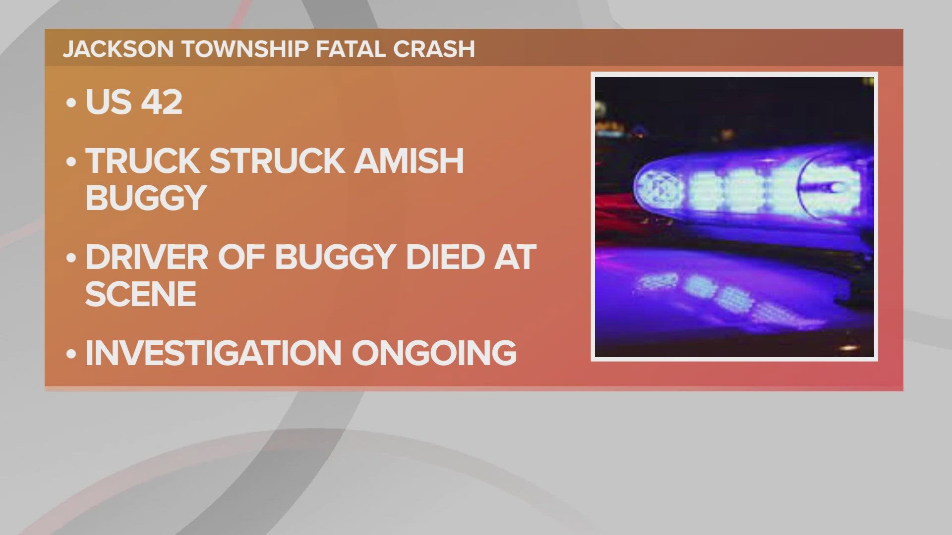 31-year-old William Miller of Polk died as a result of the crash.