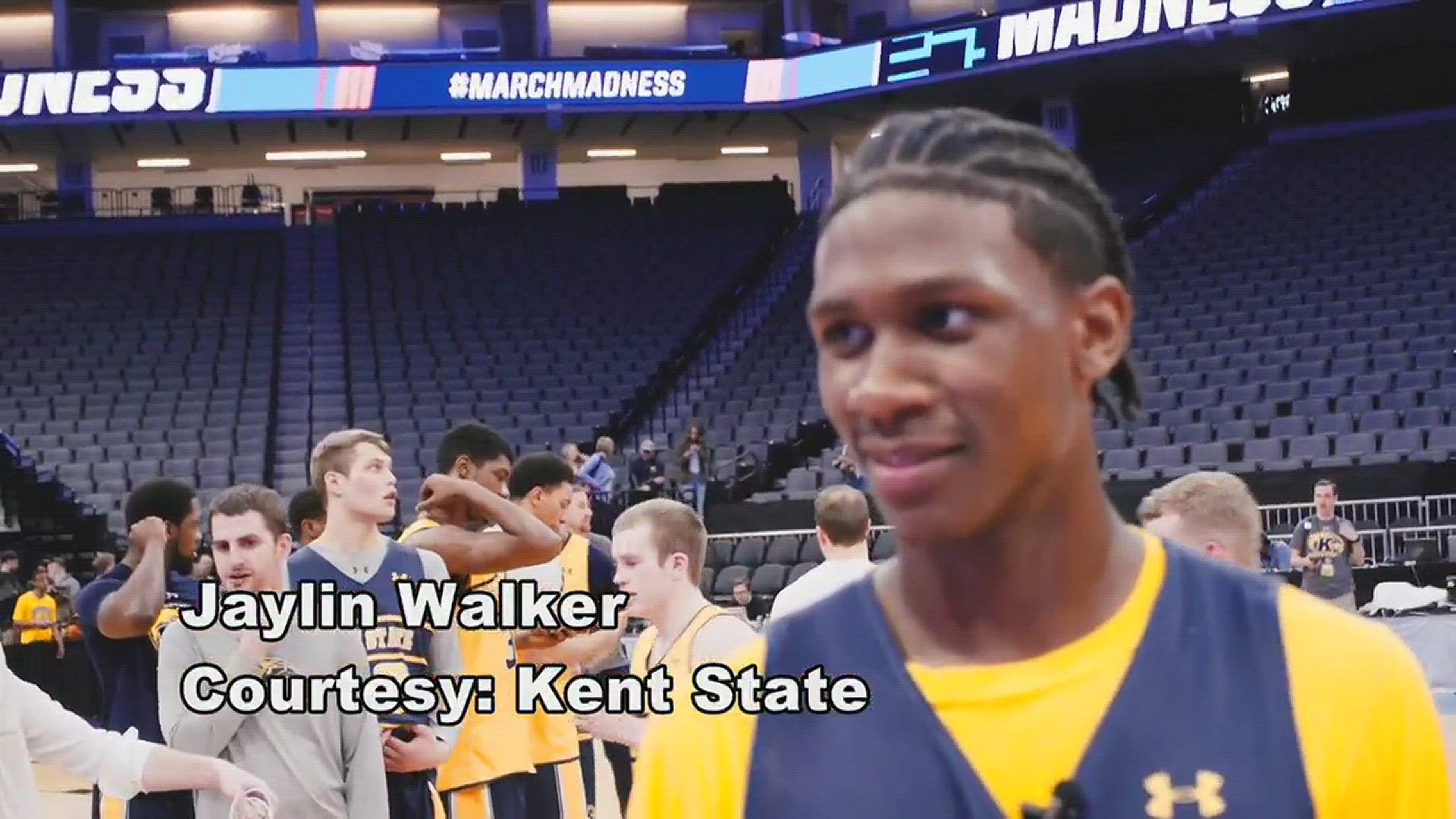Kent State's Jaylin Walker talks about the Golden Flashes' first NCAA Tournament appearance in nine years.