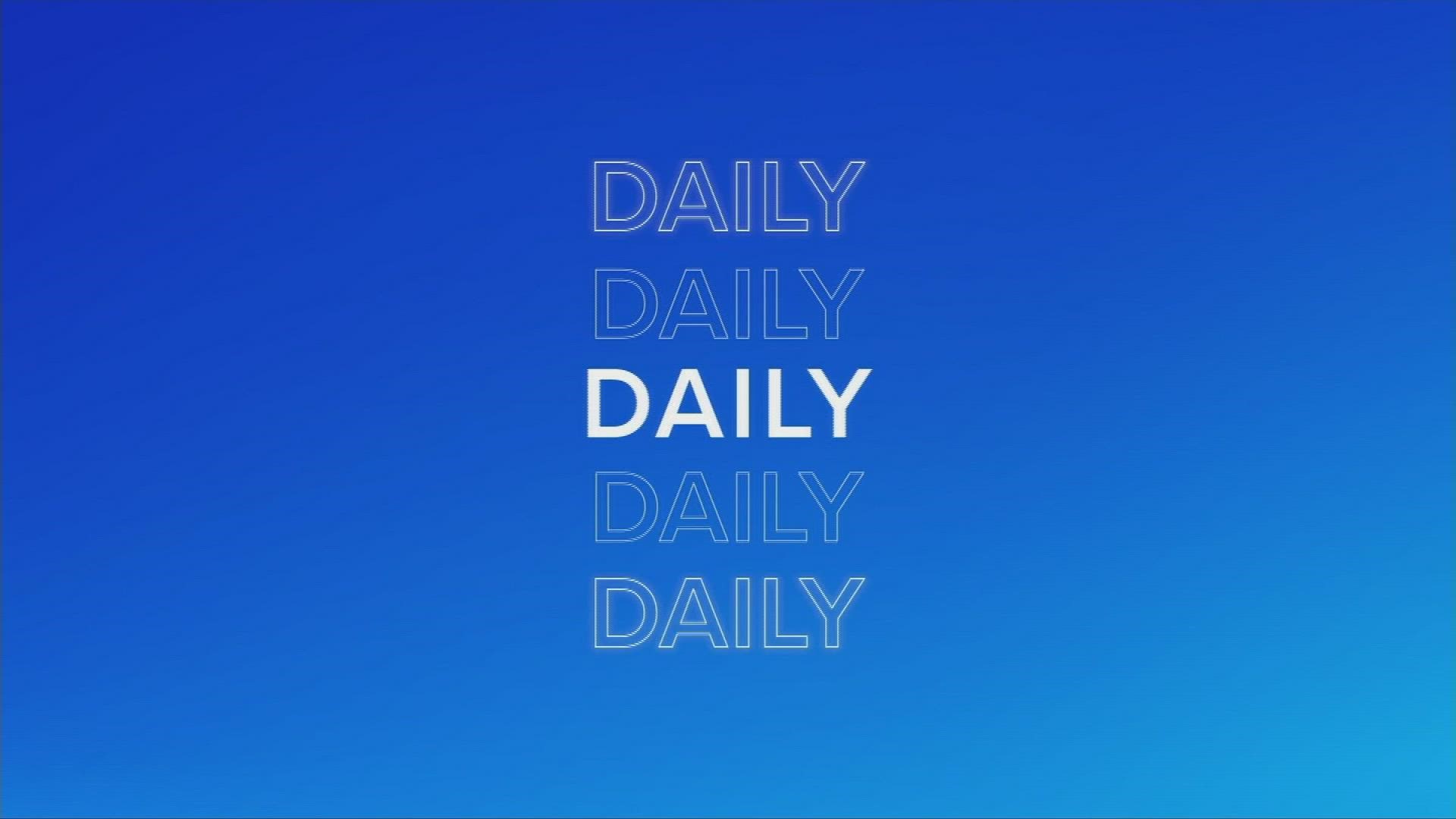 Police body camera video shows a huge fight where two police officers got punched after a high school basket game in today's 3News Daily with Stephanie Haney.