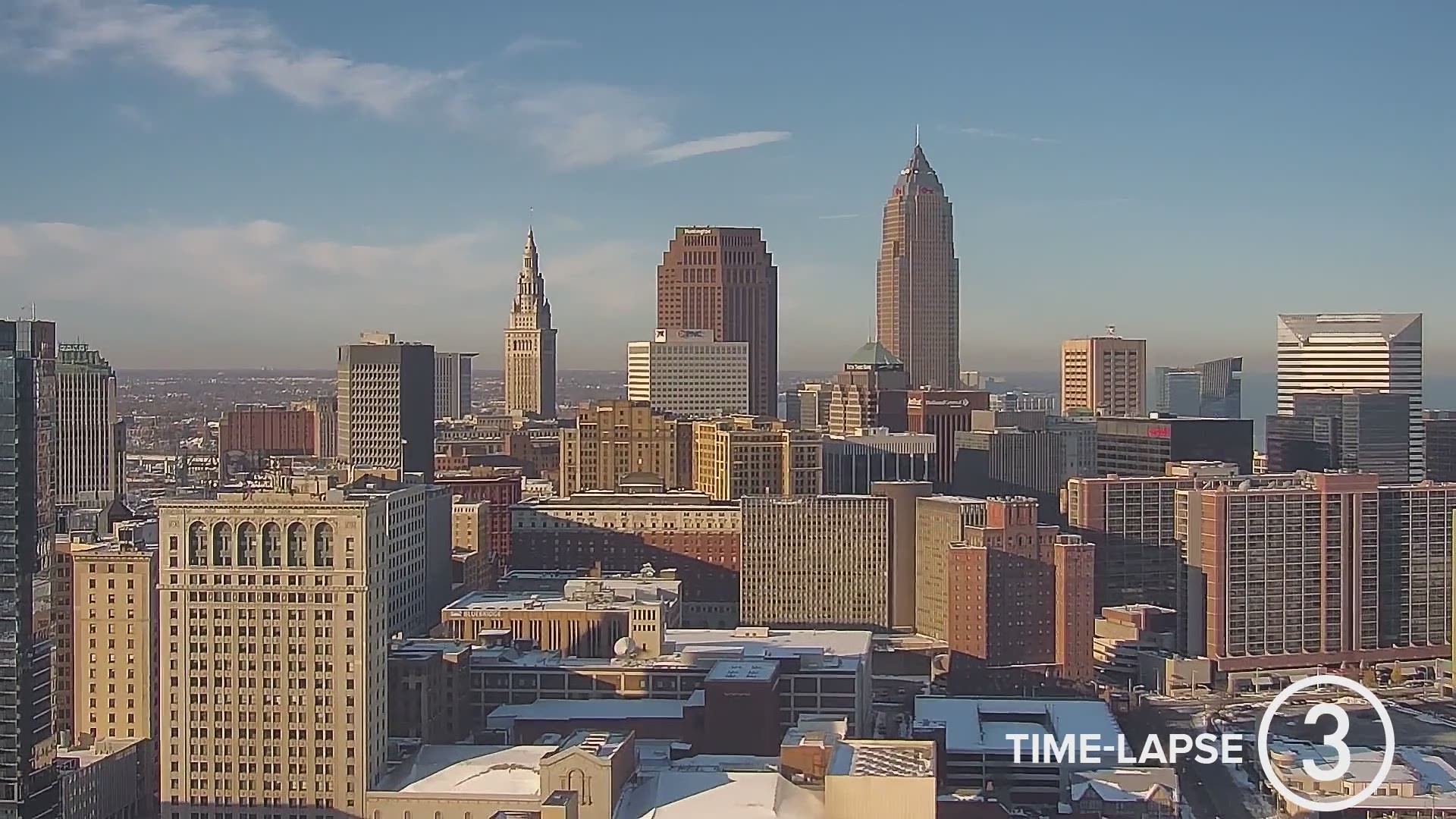 Check out Thursday's all day Cleveland weather time-lapse from the WKYC Studios CSU Cam. #3weather