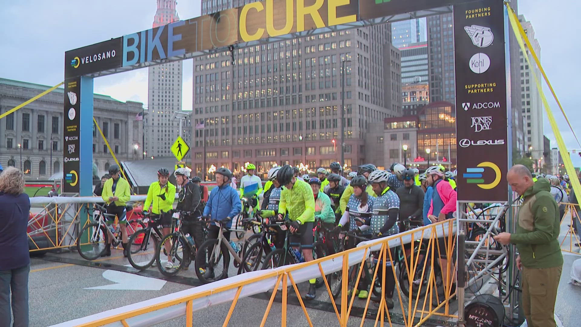 100% of the money VeloSano raises is used to benefit cancer research at the Cleveland Clinic.