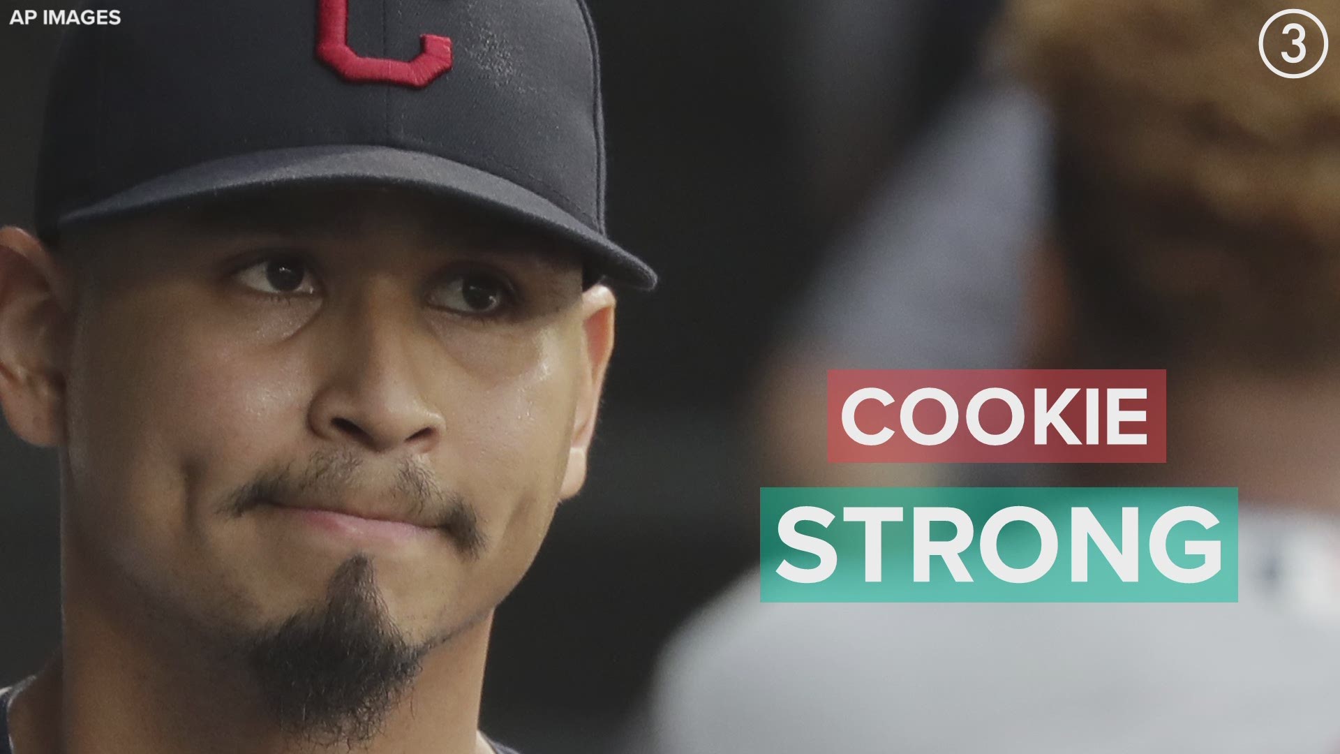 Cookie Strong!  A new Carlos Carrasco bobblehead by FOCO helps support the Stand Up to Cancer initiative.