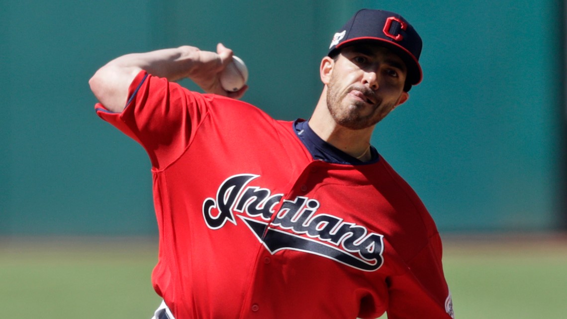 Indians starter Aaron Civale struggles with his command, Tyler