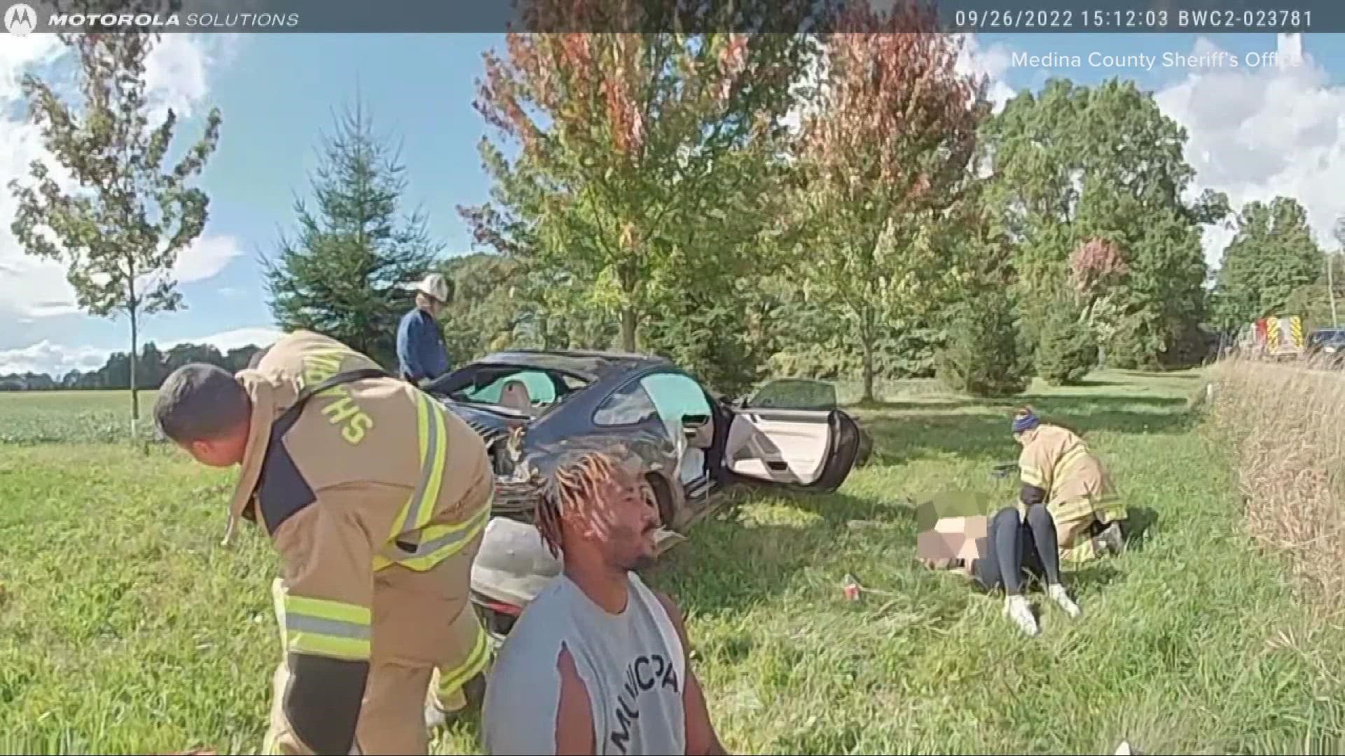 Browns star Myles Garrett cited for speeding prior to crash