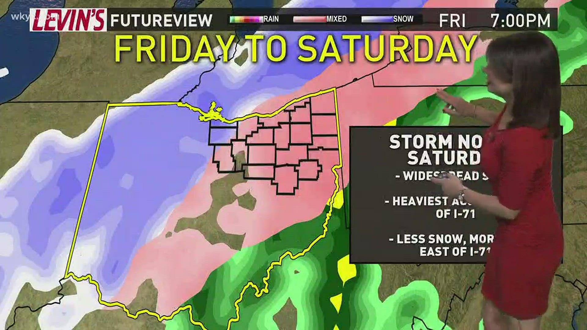 Jan. 11, 2018: An incoming winter storm is set to hit Northeast Ohio with ice and snow. Hollie Strano has the details. Follow @holliesmiles on Twitter for more.