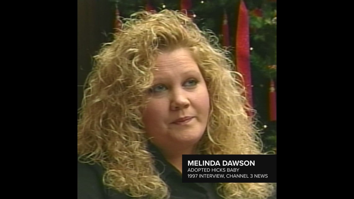 Adopted Hicks baby: Melinda Dawson 1997 interview | wkyc.com