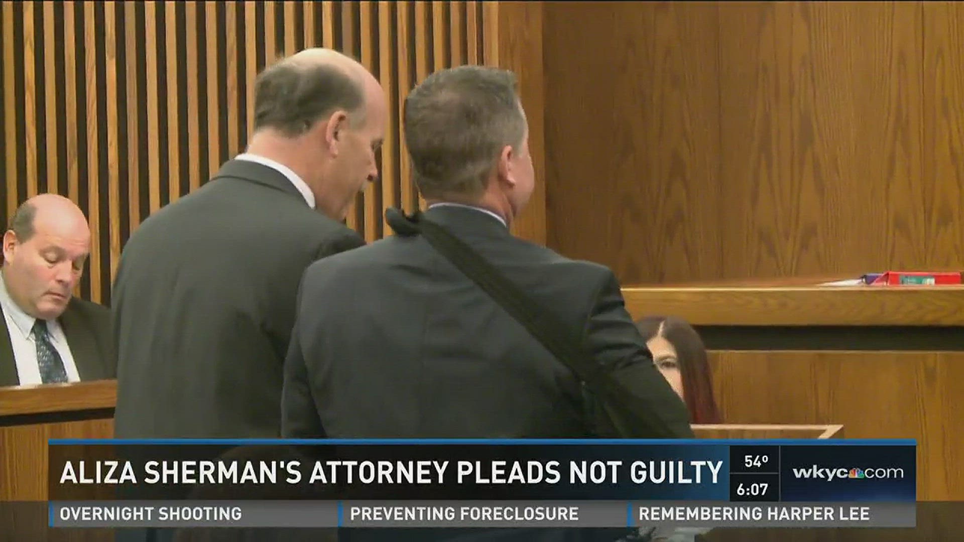 Aliza Sherman's divorce attorney pleads not guilty