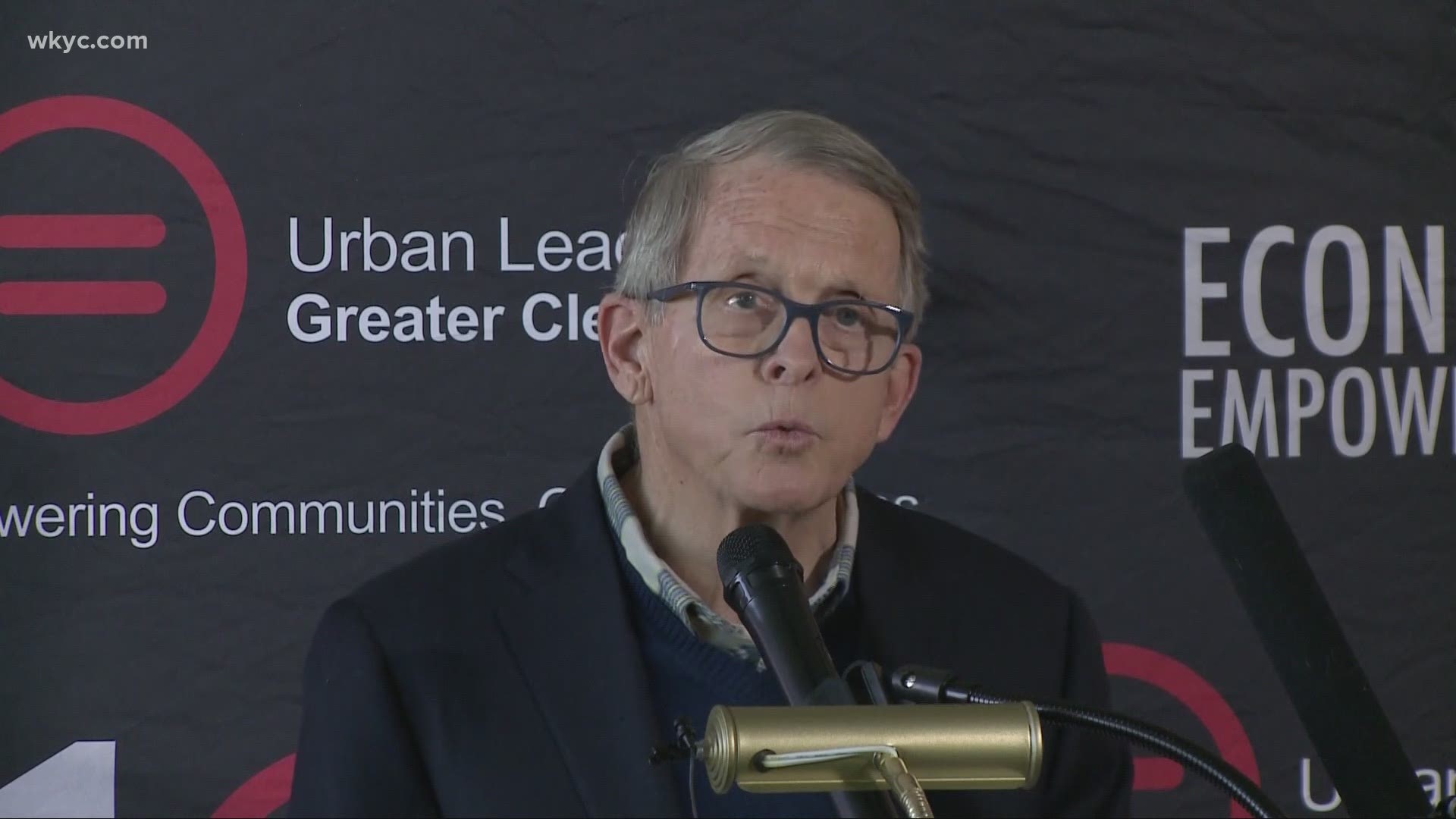 Ohio Governor Mike DeWine held a press conference in Cleveland on Sunday. DeWine revealed additional plans and details ahead of the site's opening on Tuesday.