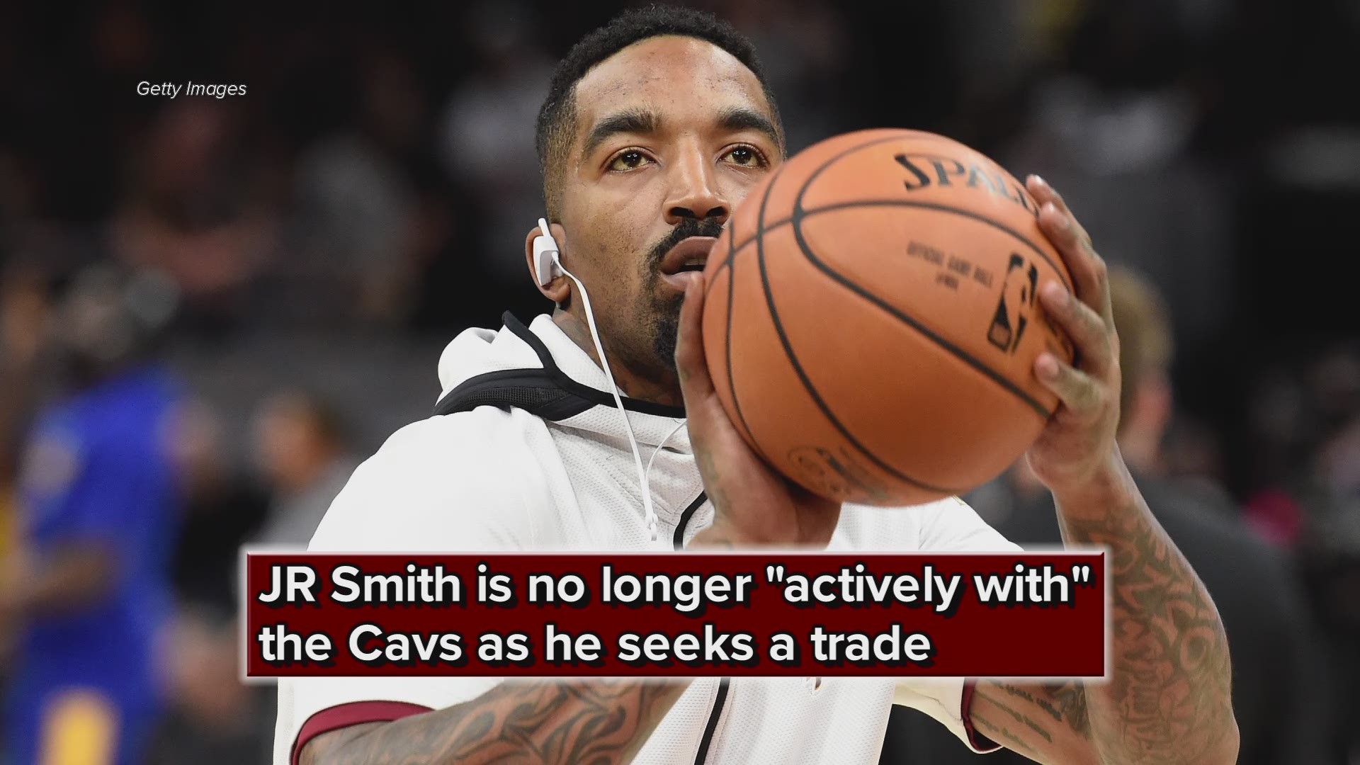 REPORT: J.R. Smith no longer 'actively with' Cleveland Cavaliers, seeking trade