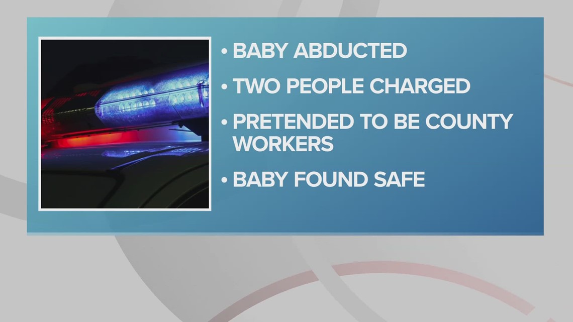 Suspects posing as Child Protective Services workers kidnap Canton baby girl