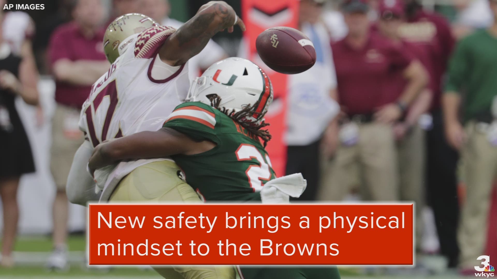 New safety Sheldrick Redwine ‘definitely brings a physical mindset’ to the Cleveland Browns.