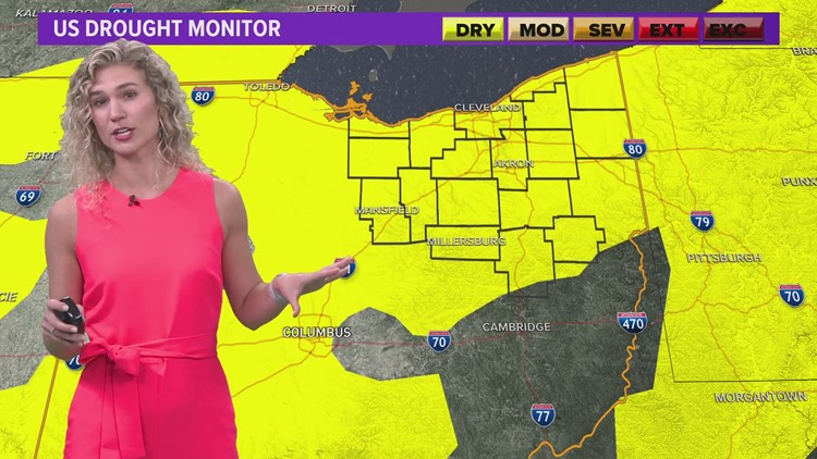 Cleveland weather: Cooler temps are returning to Northeast Ohio but still no rain on the horizon