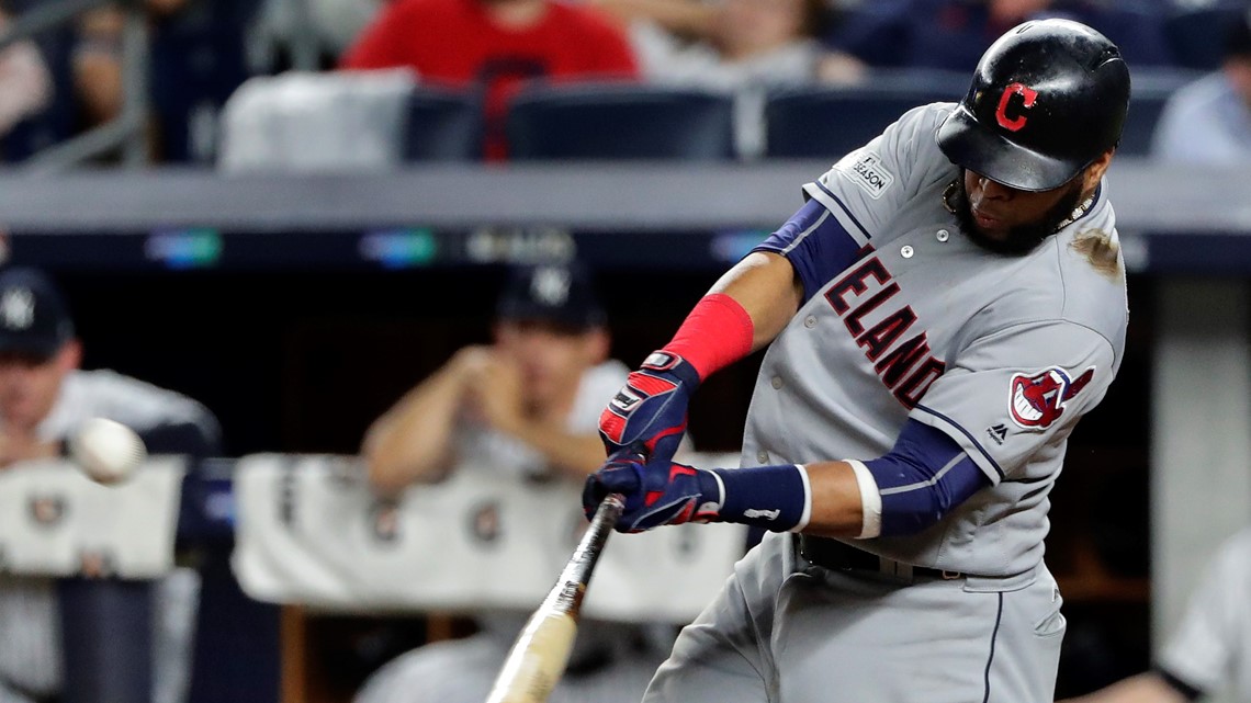 Carlos Santana: 'Happy to come back home' to Cleveland Indians