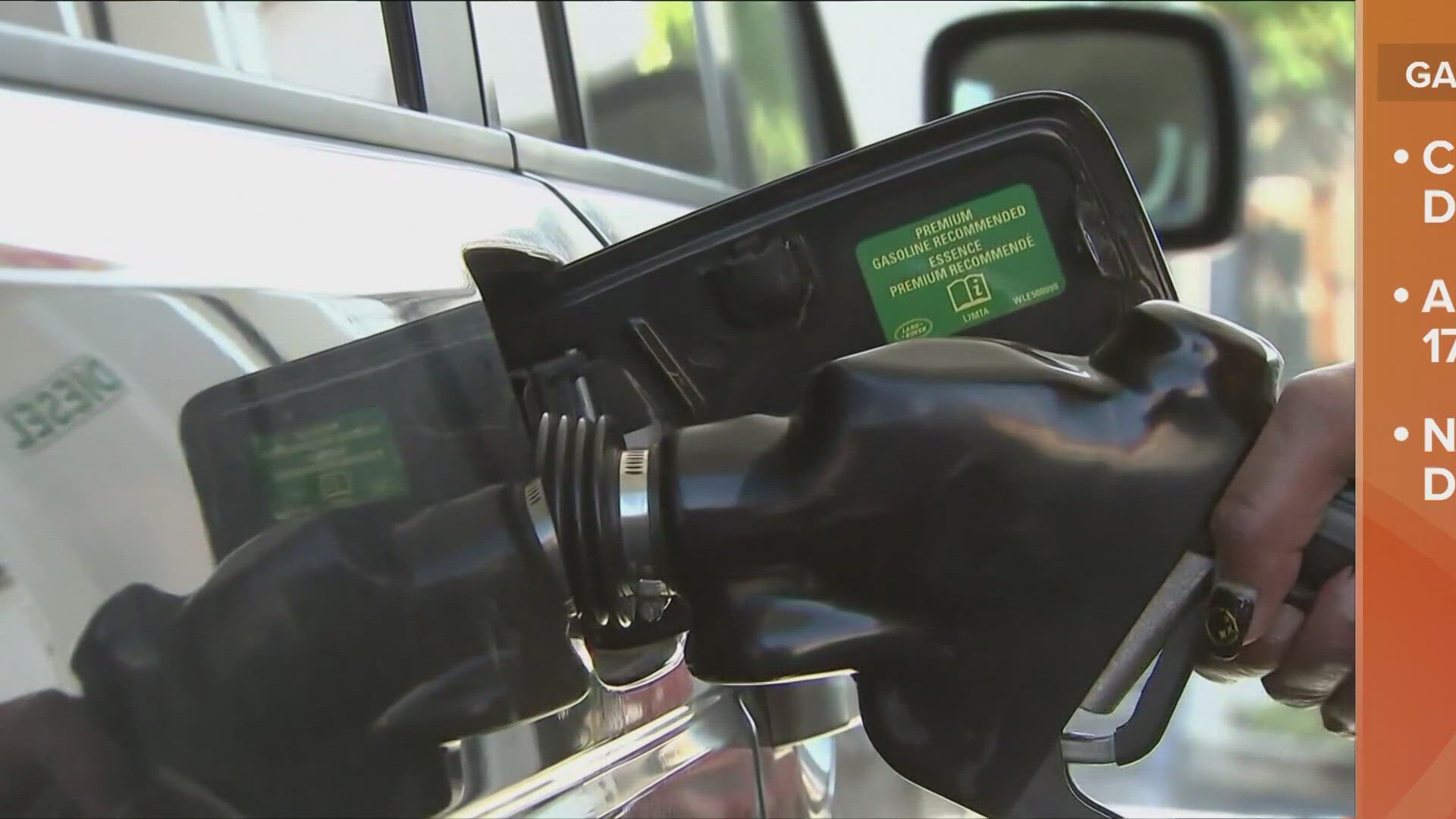 Drivers in Akron are now paying an average of $2.77 per gallon, while Cleveland's average has dropped to $2.86.