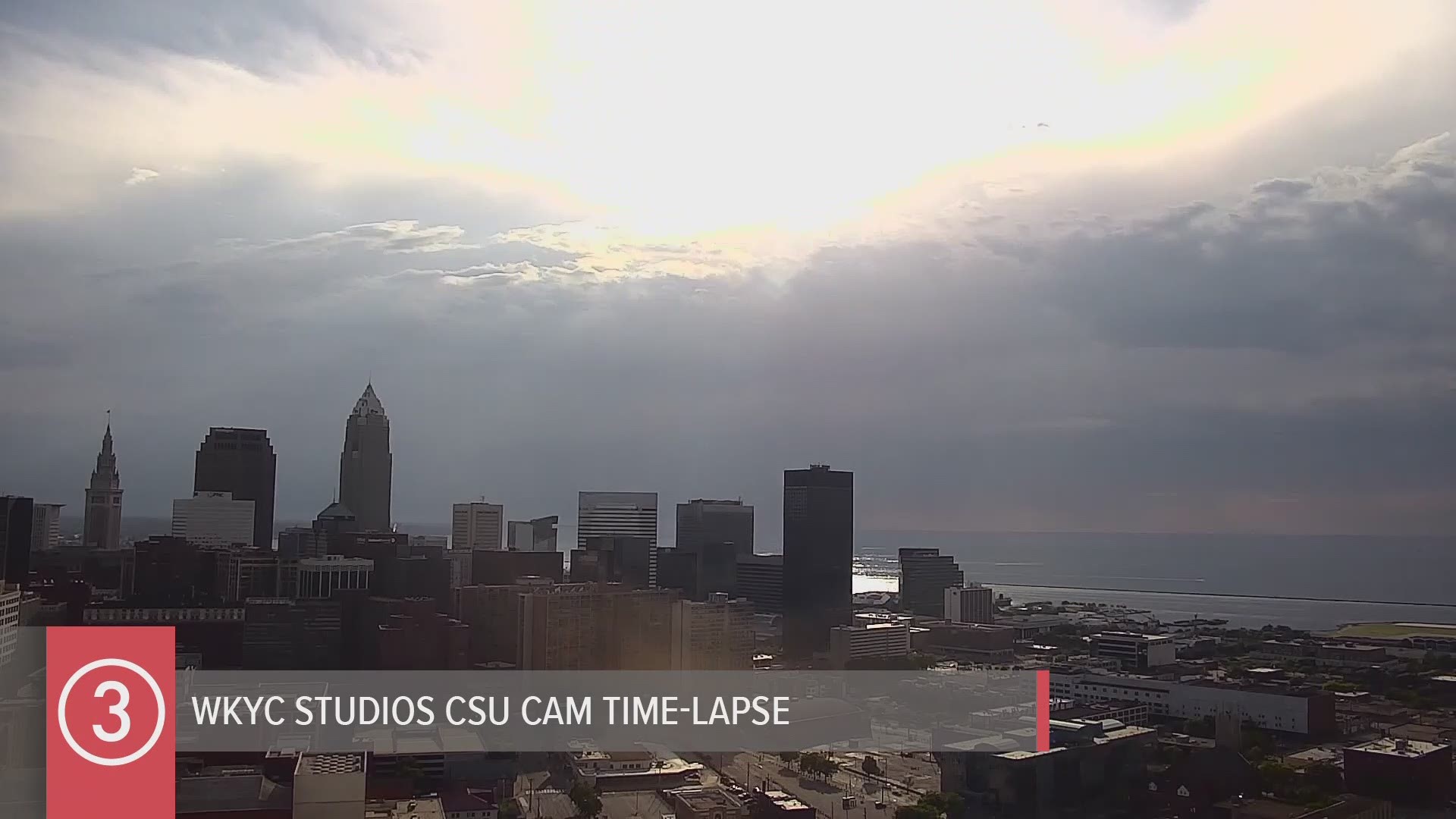 WOW... Check out our Friday night sunset time-lapse from the WKYC Studios CSU Cam tonight. #3weather